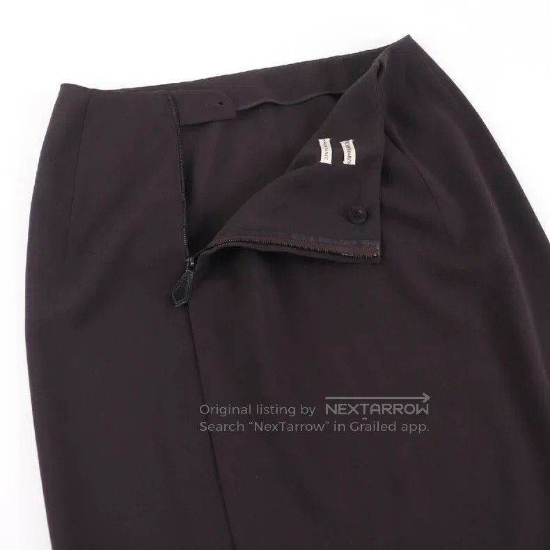 Hermes Hermes Dark brown skirt, Margiela period Size 25" / US 0 / IT 36 - 5 Thumbnail