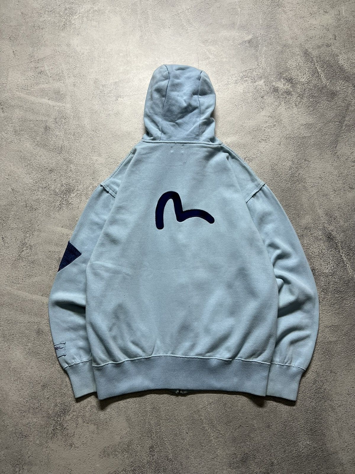 Evisu × Vintage Vintage Y2k Evisu Crazy Multi Pocket Rare Zip Hoodie 90’s Size US M / EU 48-50 / 2 - 9 Thumbnail