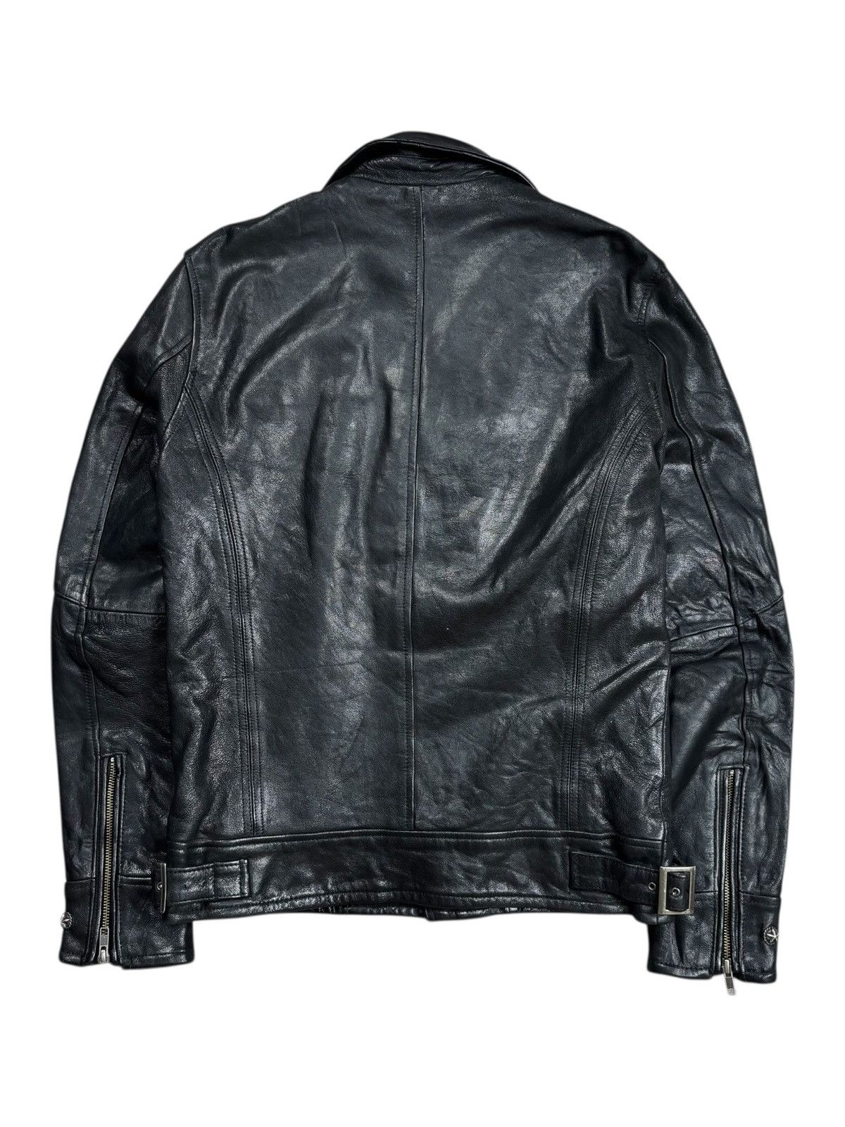 JACKROSE Archive Jackrose - Riri Zips Rider Leather Jacket Size US M / EU 48-50 / 2 - 3 Thumbnail
