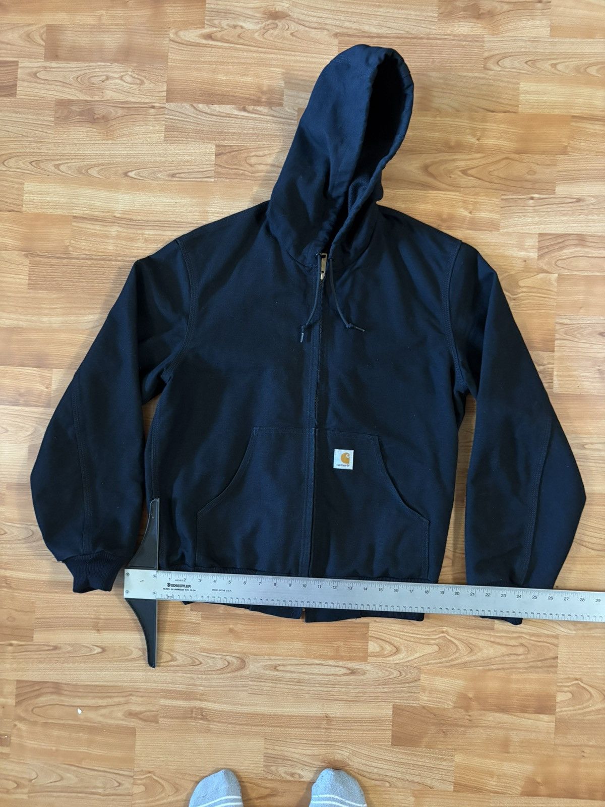 Carhartt Carhartt black zip up hoodie Size S #workwear Size US S / EU 44-46 / 1 - 1 Thumbnail