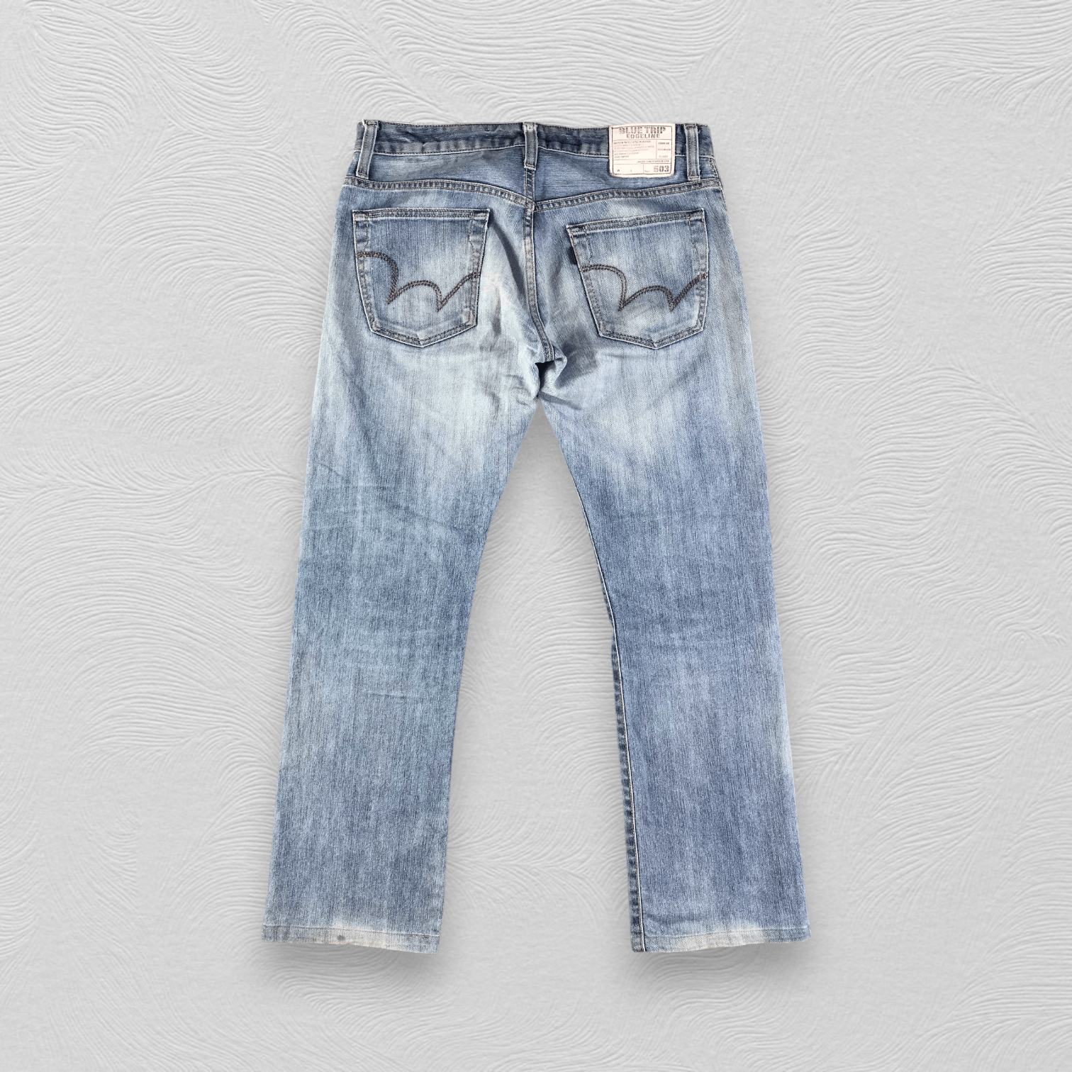 Edwin Edwin Blue Trip Jeans Blue Wash Denim KJ1705 Size US 34 / EU 50 - 2 Thumbnail