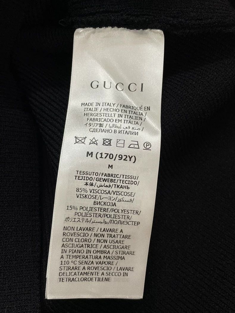 Gucci Gucci Black top with long sleeves Size US M / EU 48-50 / 2 - 4 Thumbnail