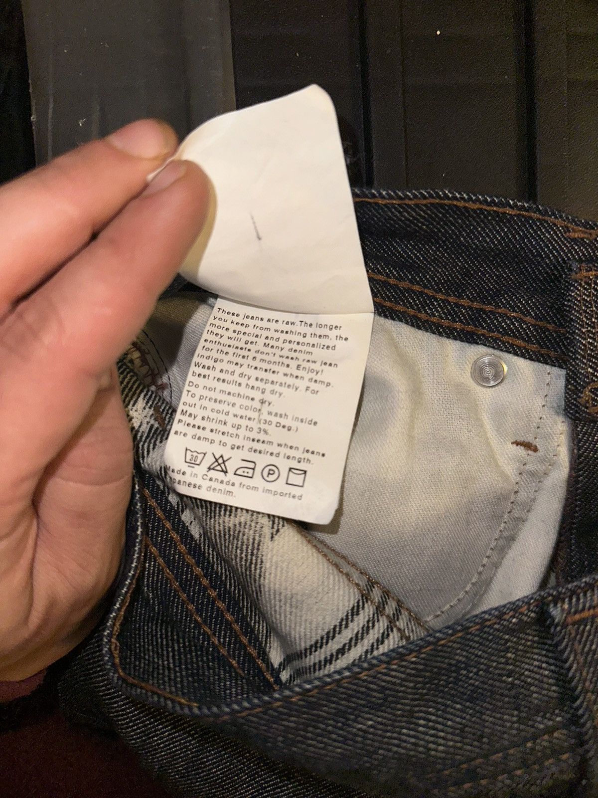 Naked & Famous Naked & Famous Weird Guy Jeans Vintage Nudes Print Size US 29 - 7 Thumbnail