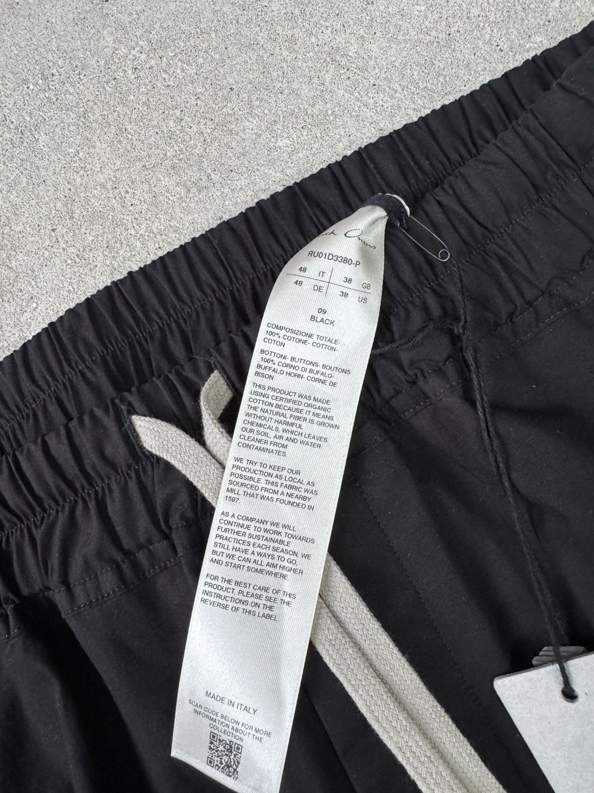 Rick Owens Rick Owens Black Pants Cargo Size US 30 / EU 46 - 8 Thumbnail