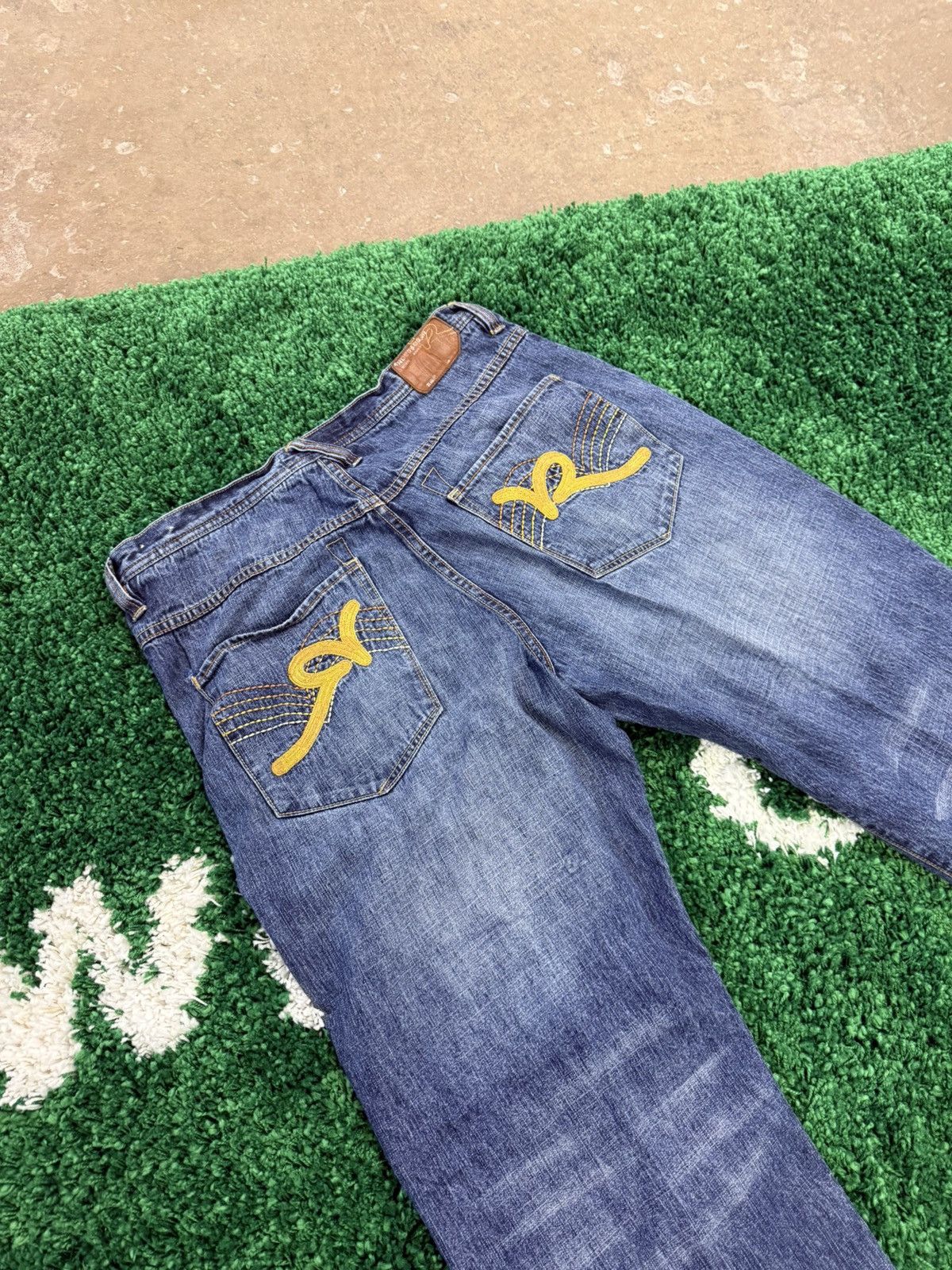Rocawear Rare Baggy Y2k Rocawear Embroidered R Denim Jeans 38 Size US 38 / EU 54 - 2 Thumbnail