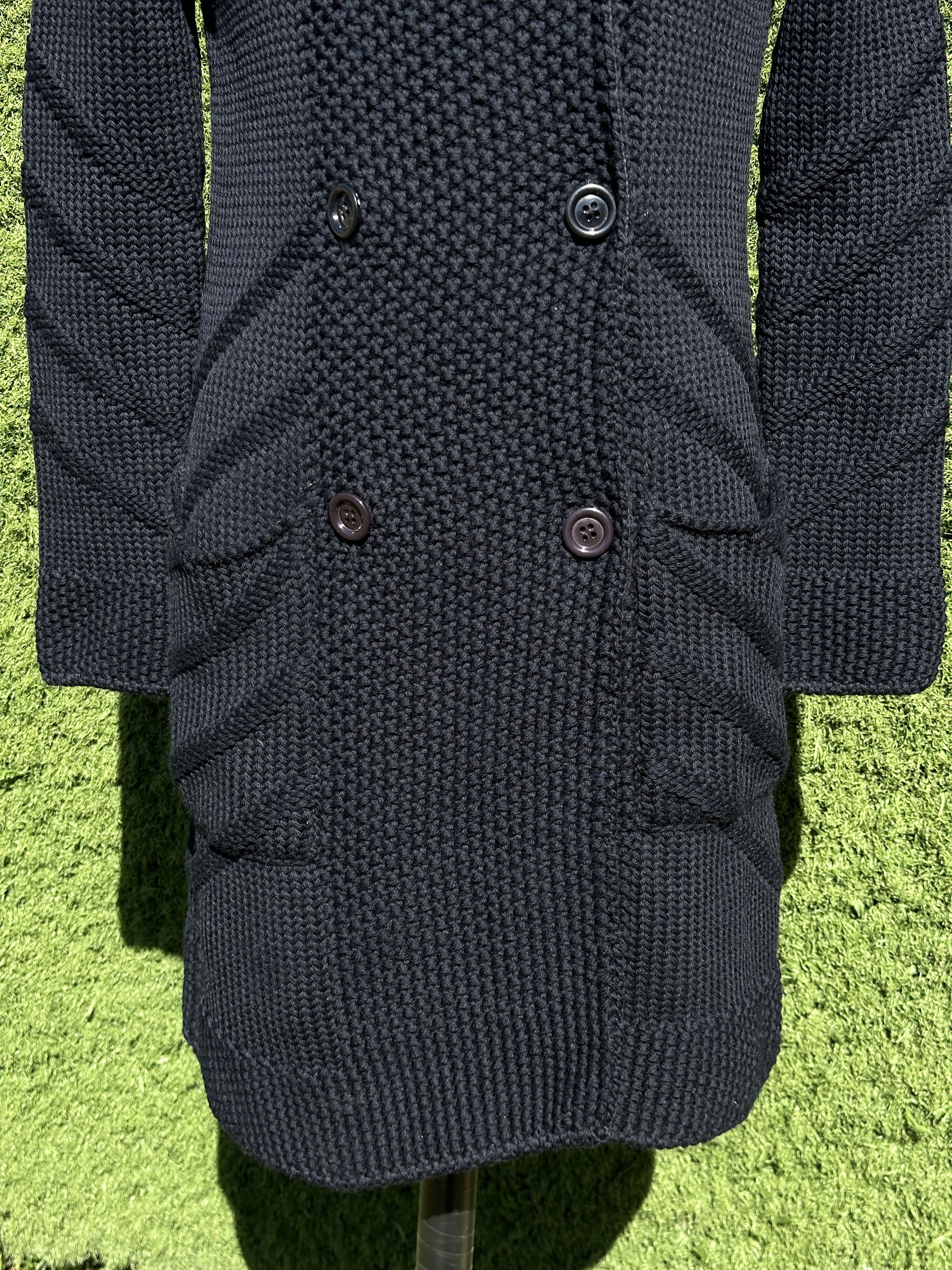 Prada Prada Double Breasted Knit Long Cardigan Coat Wool IT 44 Size M / US 6-8 / IT 42-44 - 7 Thumbnail