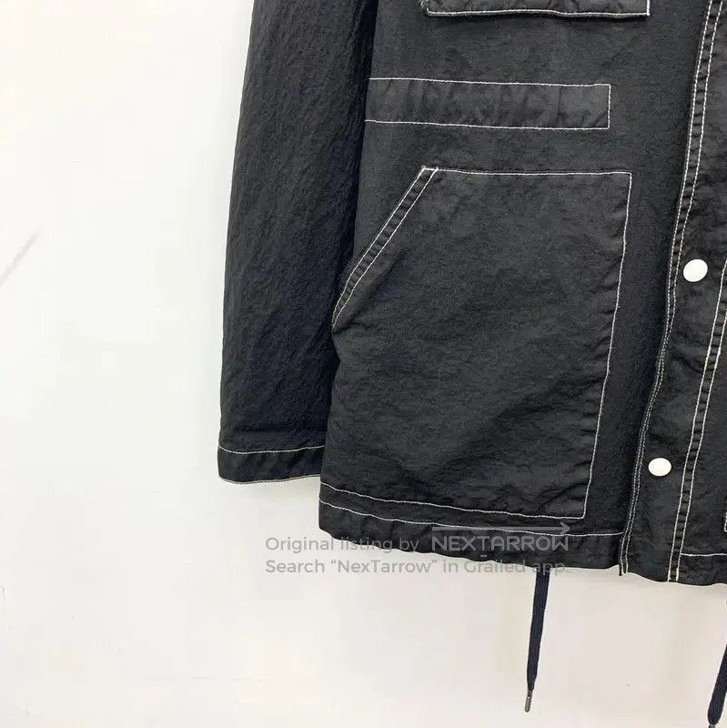 AMI AMI Black Nylon Men's Windbreaker . Size US M / EU 48-50 / 2 - 3 Thumbnail