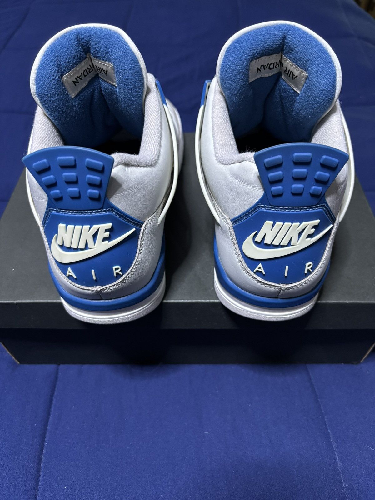 Jordan Brand Jordan 4 Retro Military Blue 2024 Size 10 Size US 10 / EU 43 - 4 Thumbnail