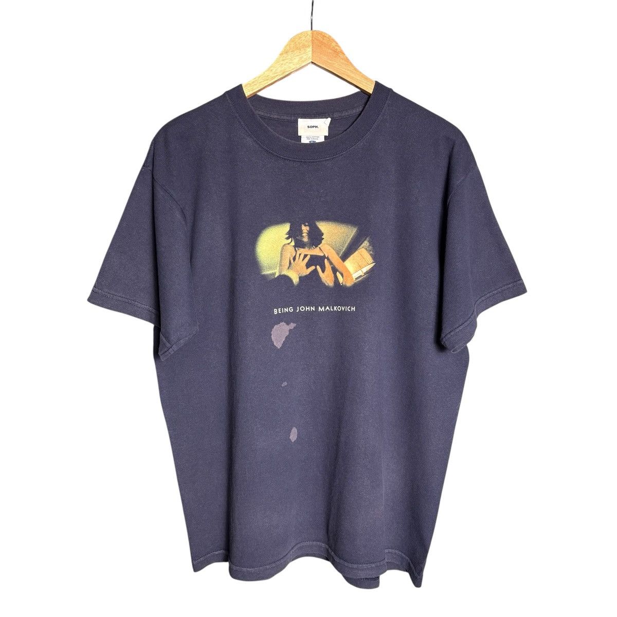 Vintage Vintage 1999s Being John Malkovich Movie T-Shirt / SOPH. Size US L / EU 52-54 / 3 - 1 Thumbnail