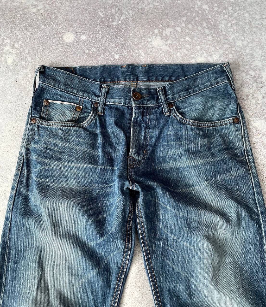 Edwin × Japanese Brand × Vintage Vintage EDWIN Made In Japan Selvage Denim SK505 Pants Y2K Size US 33 - 5 Thumbnail