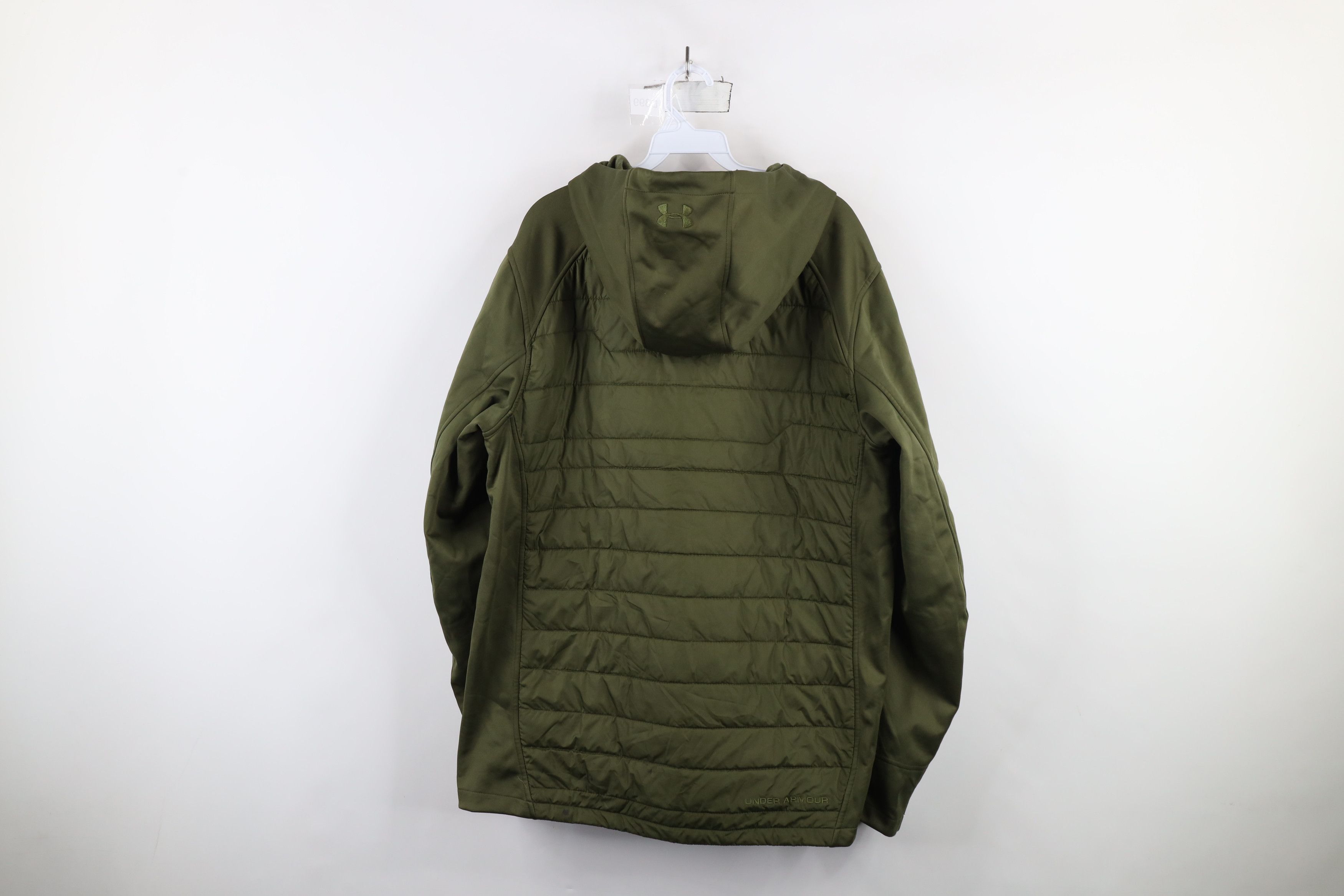 Under Armour × Vintage Under Armour Insulated Hooded Full Zip Puffer Jacket Size US L / EU 52-54 / 3 - 13 Thumbnail
