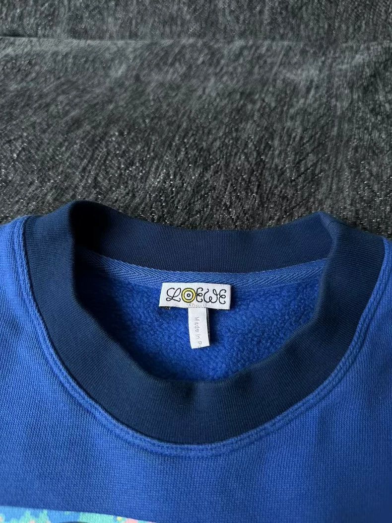 Loewe LOEWE Oil painting sweater Size S / US 4 / IT 40 - 4 Thumbnail