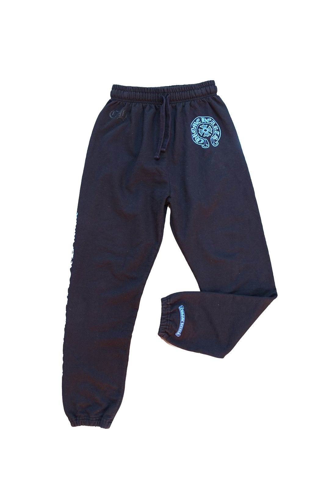 Chrome Hearts CHROME HEARTS HORSESHOE SWEATPANTS BLACK BLUE Size US 32 / EU 48 - 1 Thumbnail