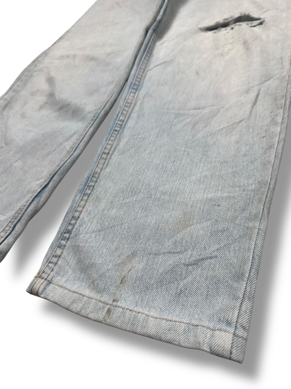 Levi's Levis 1991 Dixhuit Big E Black Tab Straight Leg & BlueWash Size US 34 / EU 50 - 17 Thumbnail
