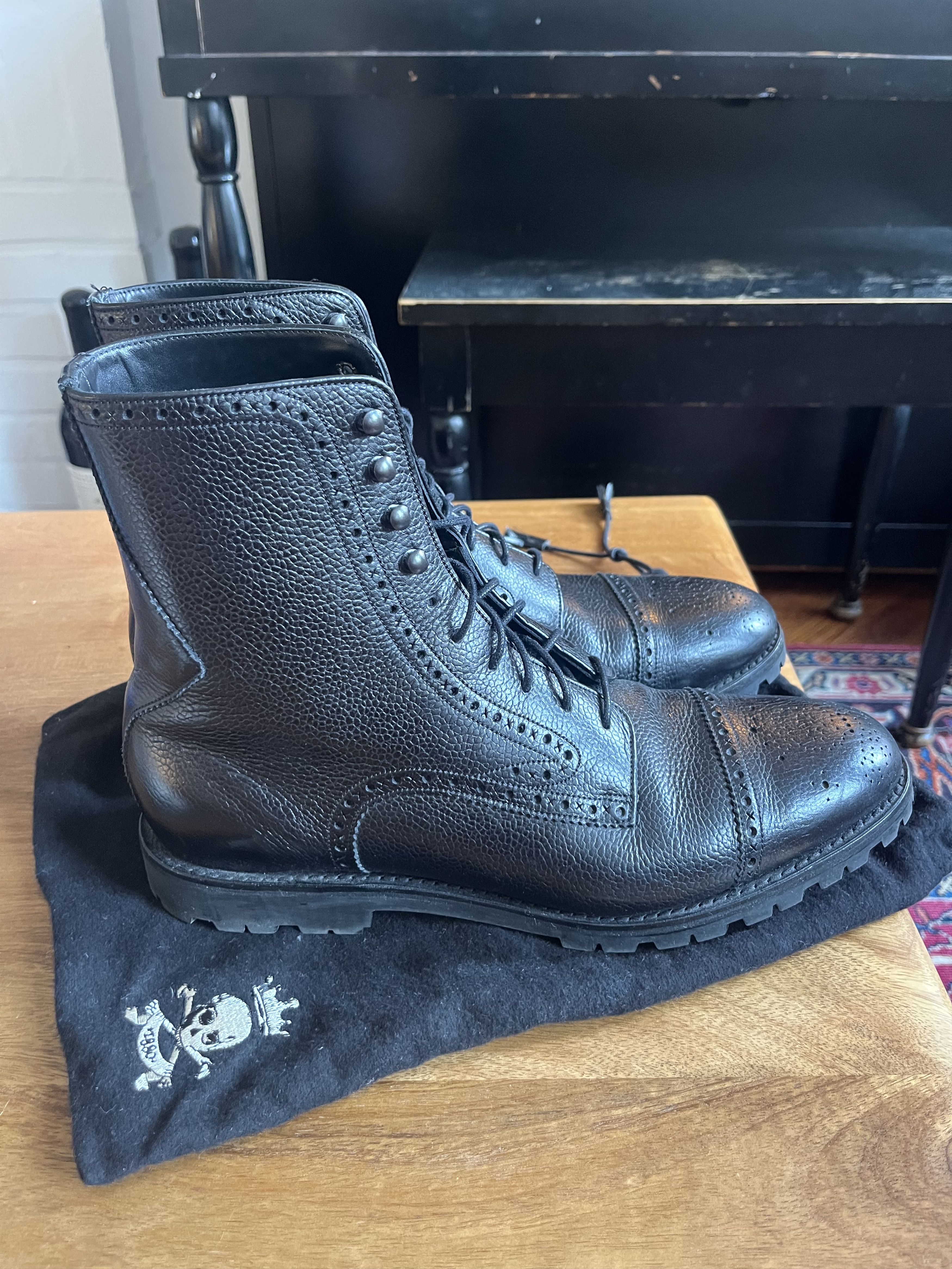 Barker Black Boulderson Boot