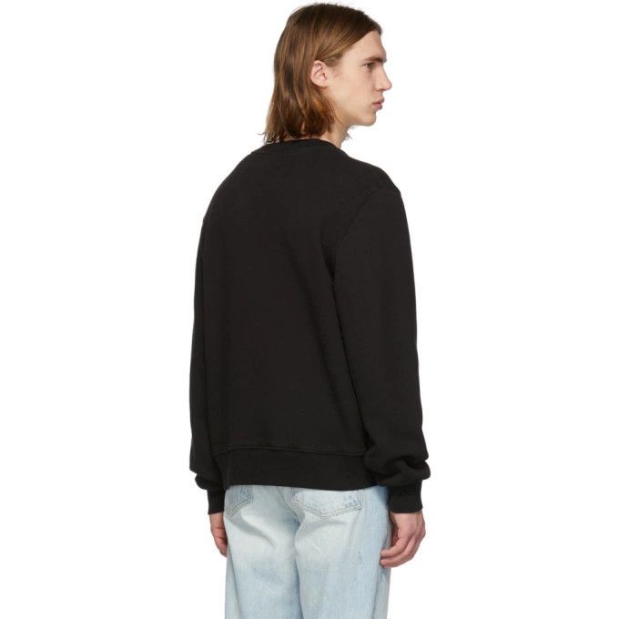 Amiri Amiri Black and Pink Kisses Crew Sweatshirt Size L Size US L / EU 52-54 / 3 - 3 Thumbnail