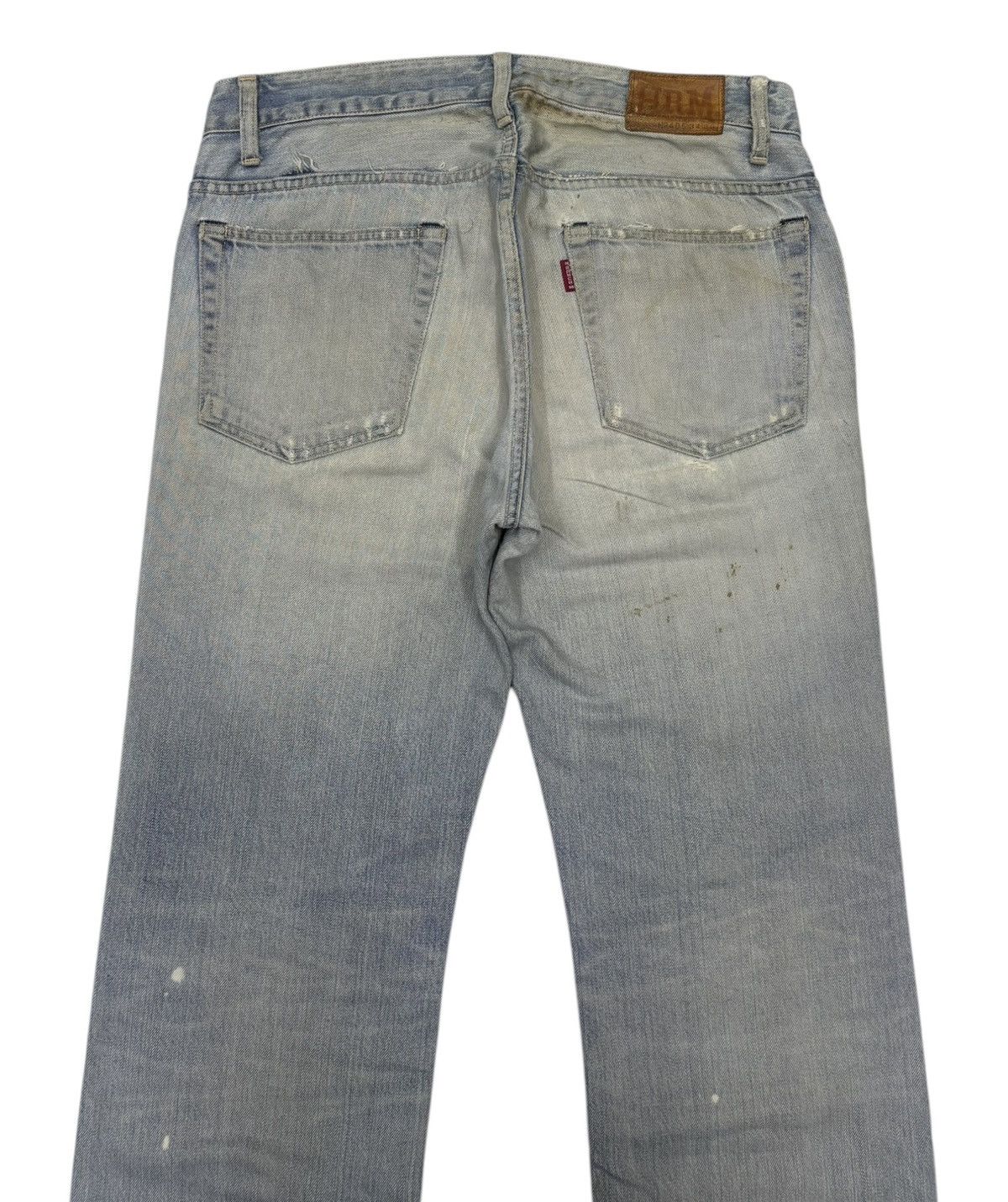 Blue Blue Japan × HOLLYWOOD RANCH MARKET HOLLYWOOD RANCH MARKET HP405 RIPPED THRASHED DISTRESS DENIM Size US 34 / EU 50 - 8 Thumbnail