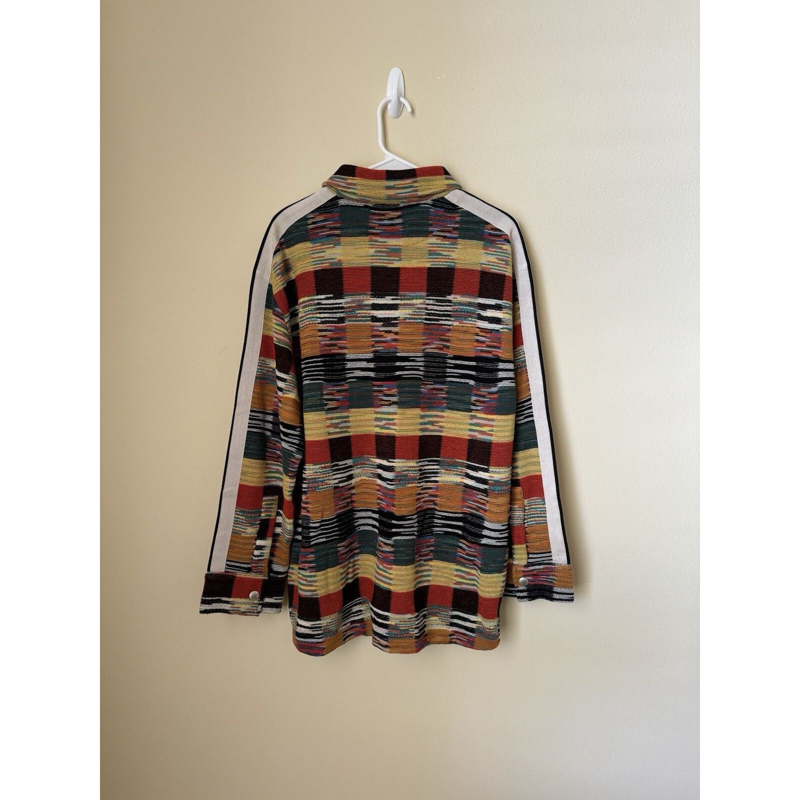 Palm Angels Palm Angels x Missoni Snap Button Shirt Multicolor Wool XXL Size US XXL / EU 58 / 5 - 6 Thumbnail