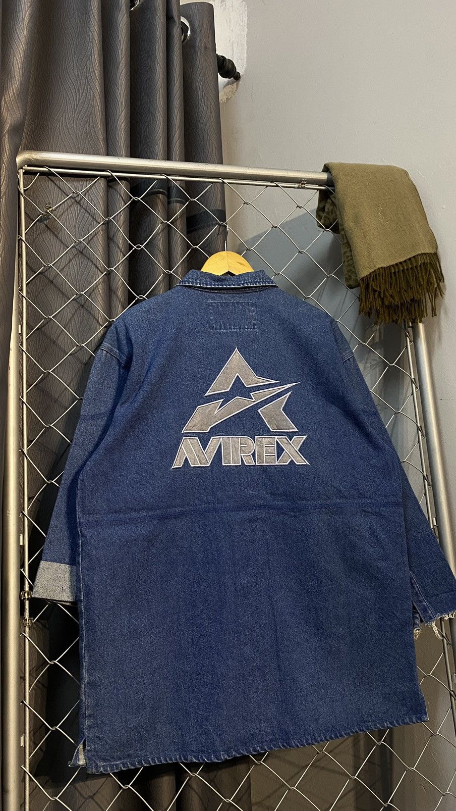 Avirex × Vintage VINTAGE 90'S Y506 DENIM JACKET OUTERWEAR Size US L / EU 52-54 / 3 - 2 Thumbnail