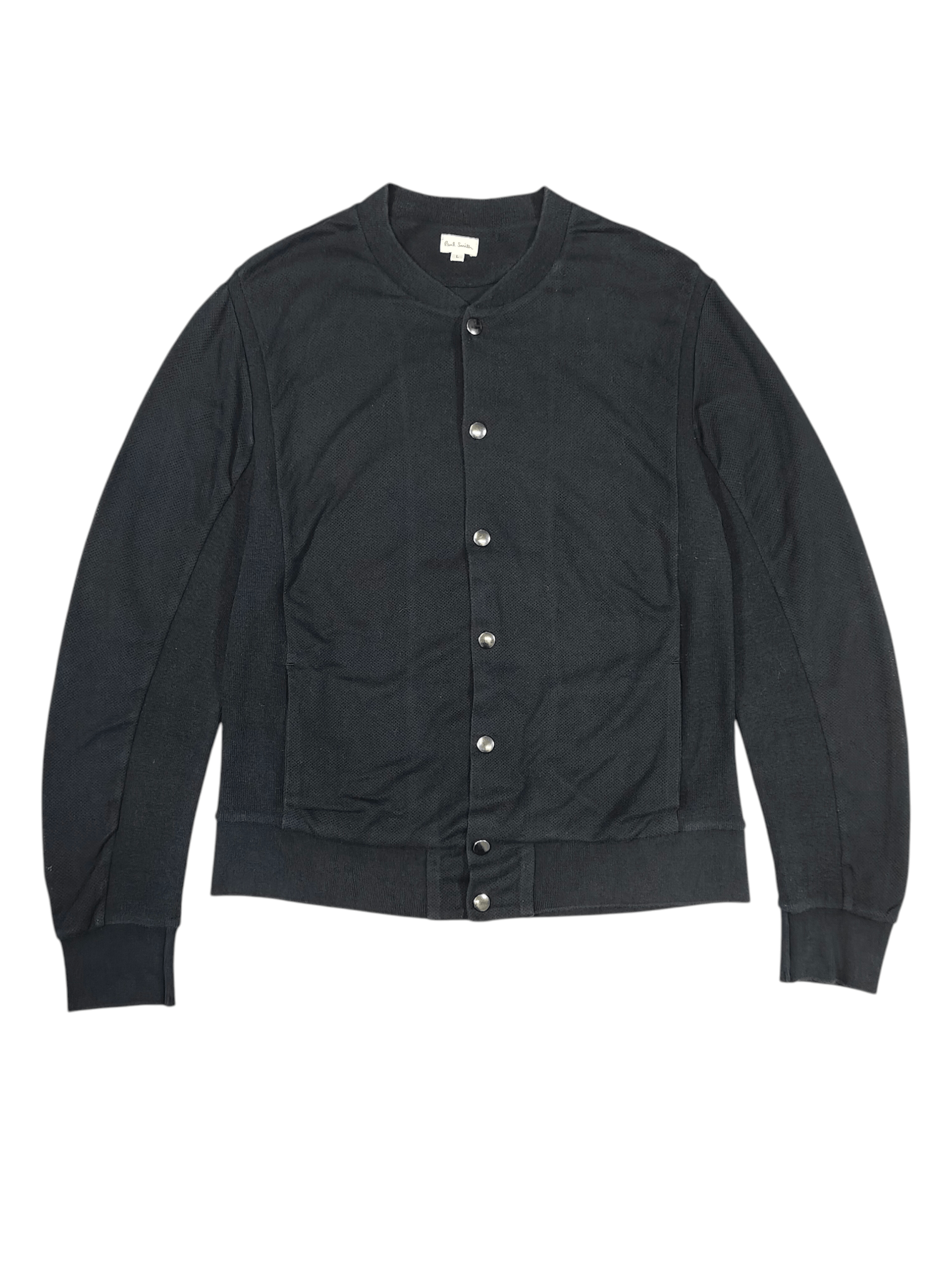 Paul Smith Paul Smith 💥 Minimalist Snap Button Textured Bomber Size US L / EU 52-54 / 3 - 1 Thumbnail