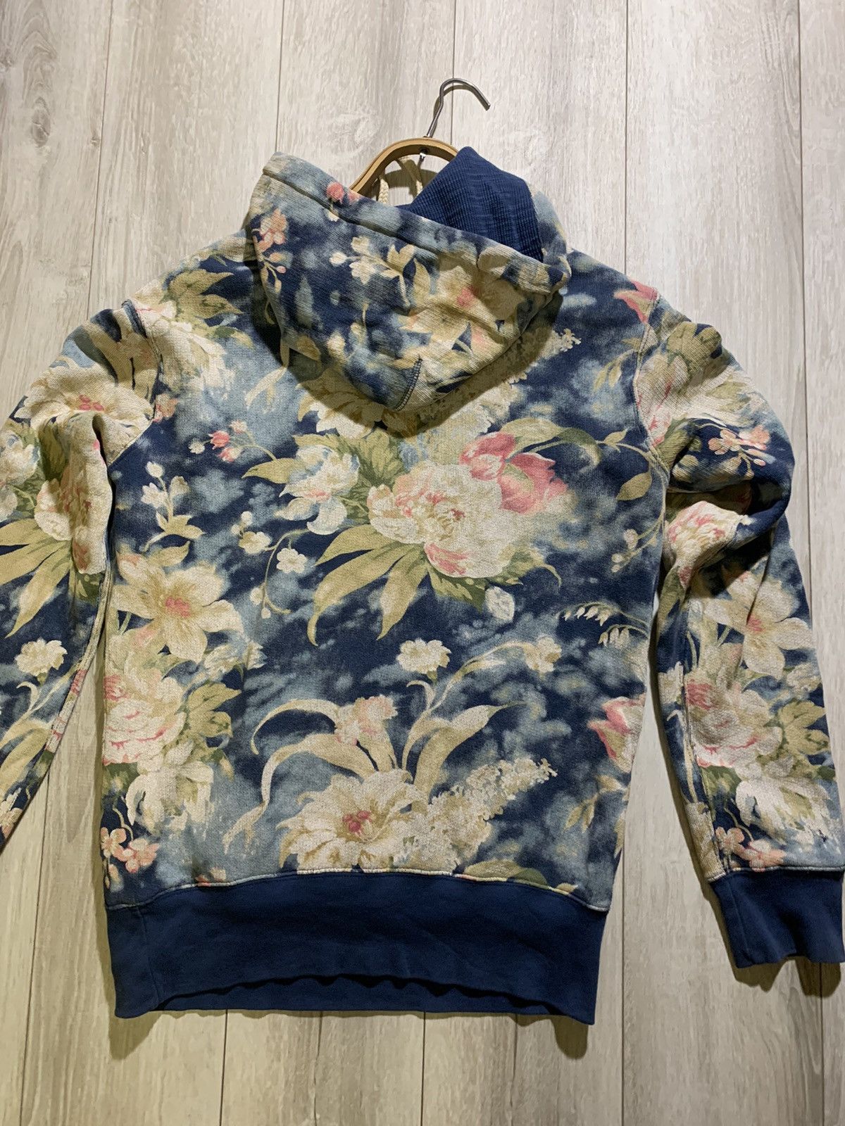 Polo Ralph Lauren Polo Ralph Lauren distressed japanese rugby hoodie flower Size US S / EU 44-46 / 1 - 3 Thumbnail
