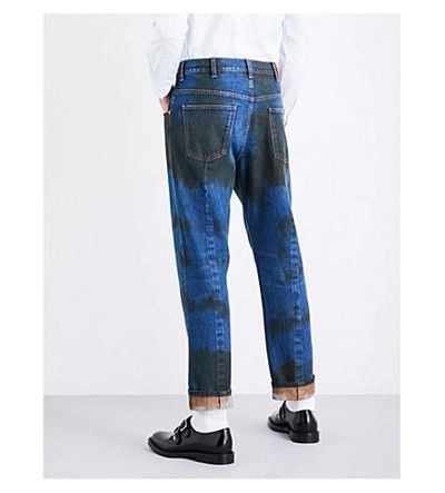 Gucci o1mle0424 Jeans in Blue/Black Size US 29 - 4 Thumbnail