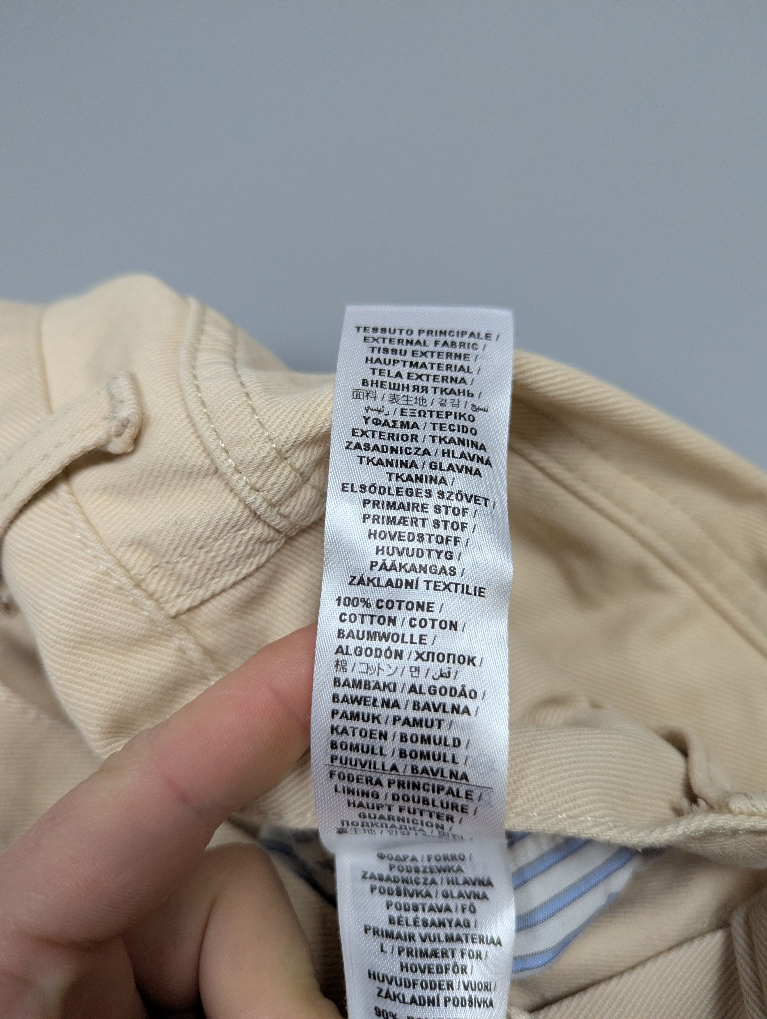 Liu Jo Liu Jo Y2K Beige Wide Leg Cargo Pants Multi Pocket Baggy Size 31" - 13 Thumbnail
