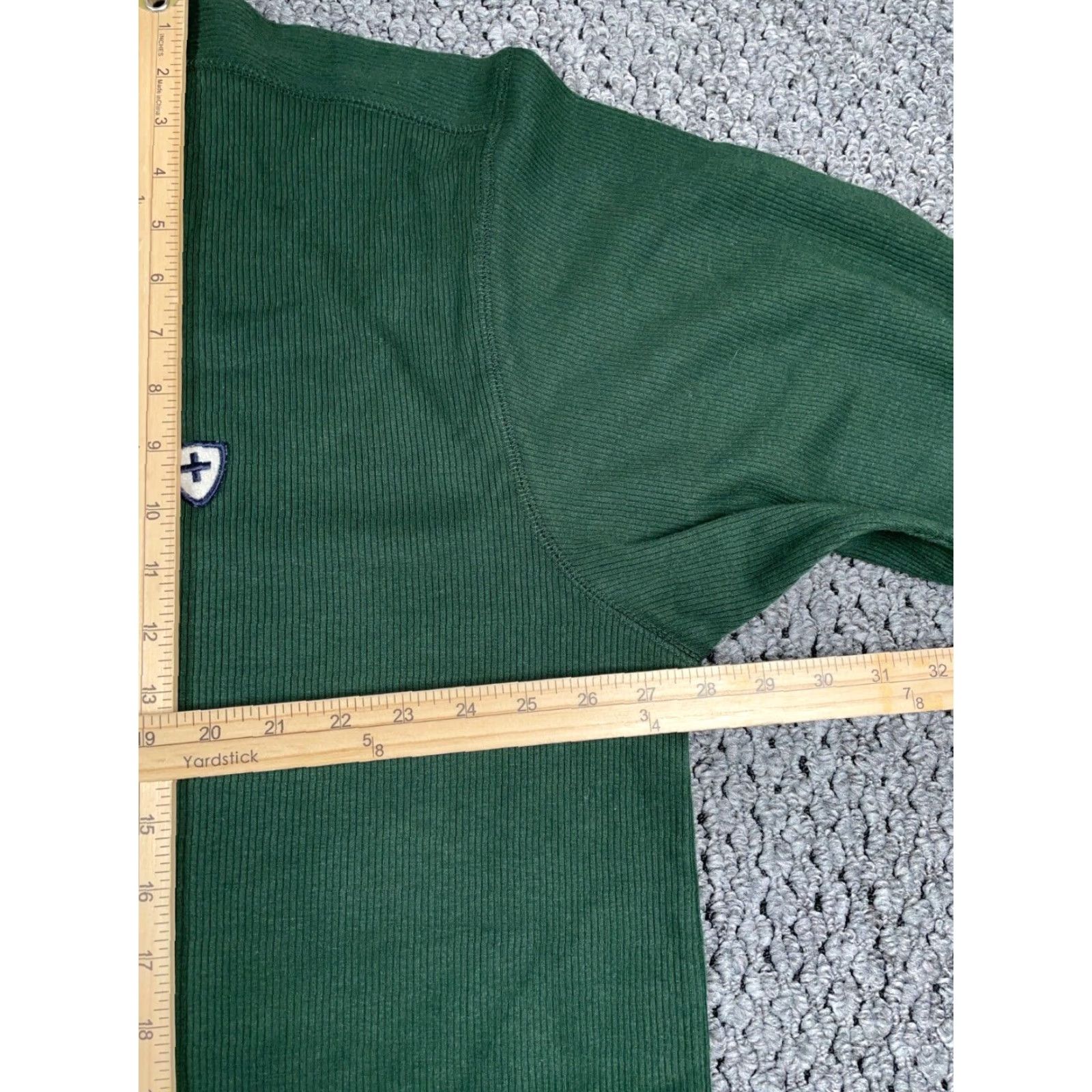 Vintage Vintage Sonoma Men's 2XL Green Cotton Knit Pullover Sweater 90s Tennis Preppy Heavyweight Size US XXL / EU 58 / 5 - 6 Thumbnail