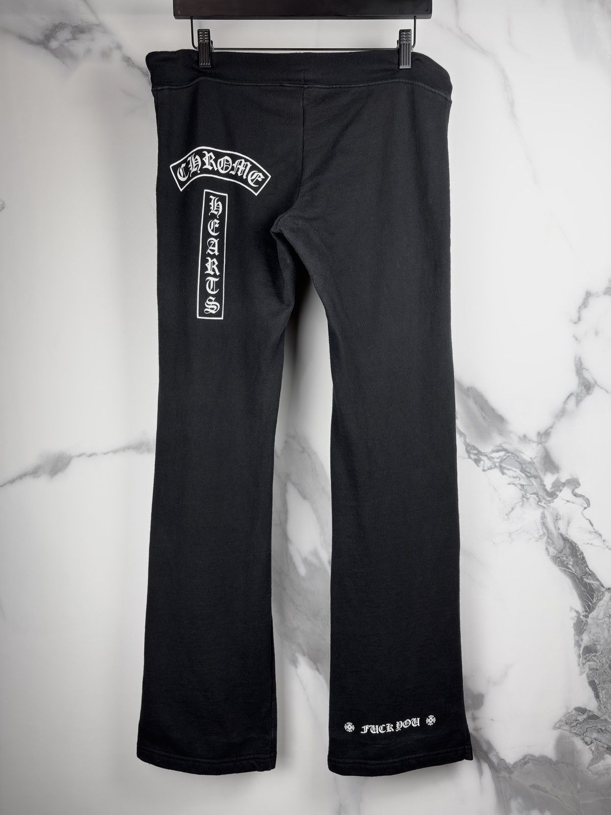 Chrome Hearts Chrome Hearts Vintage Flared Tbar Drawstring Sweatpants Soap Size 30" / US 8 / IT 44 - 2 Thumbnail