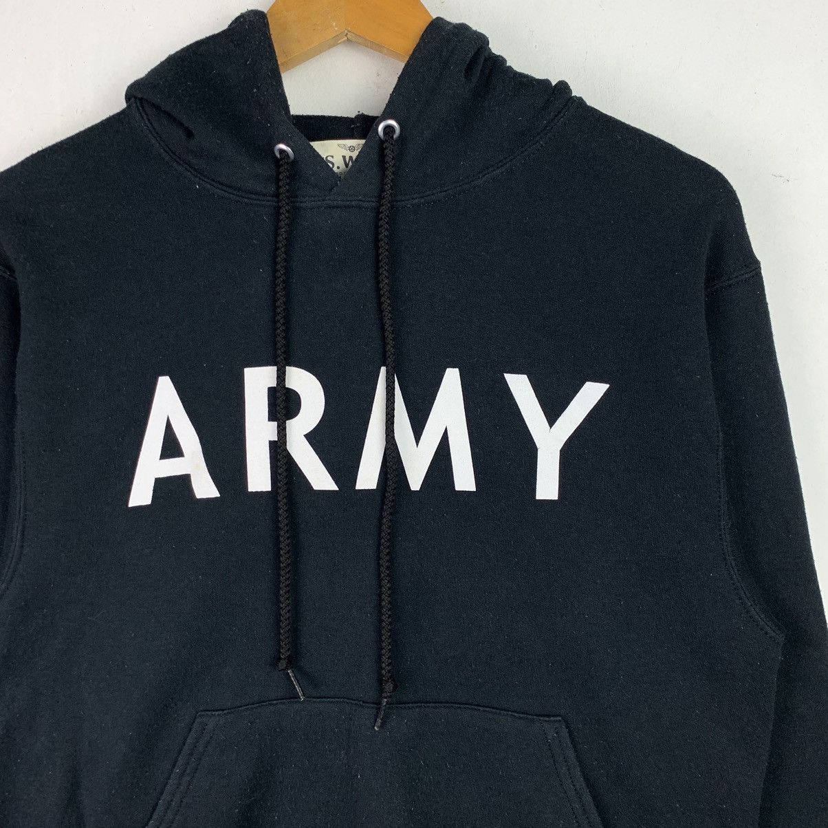 Japanese Brand × Vintage Vintage Army Logo Hoodie Size US S / EU 44-46 / 1 - 3 Thumbnail