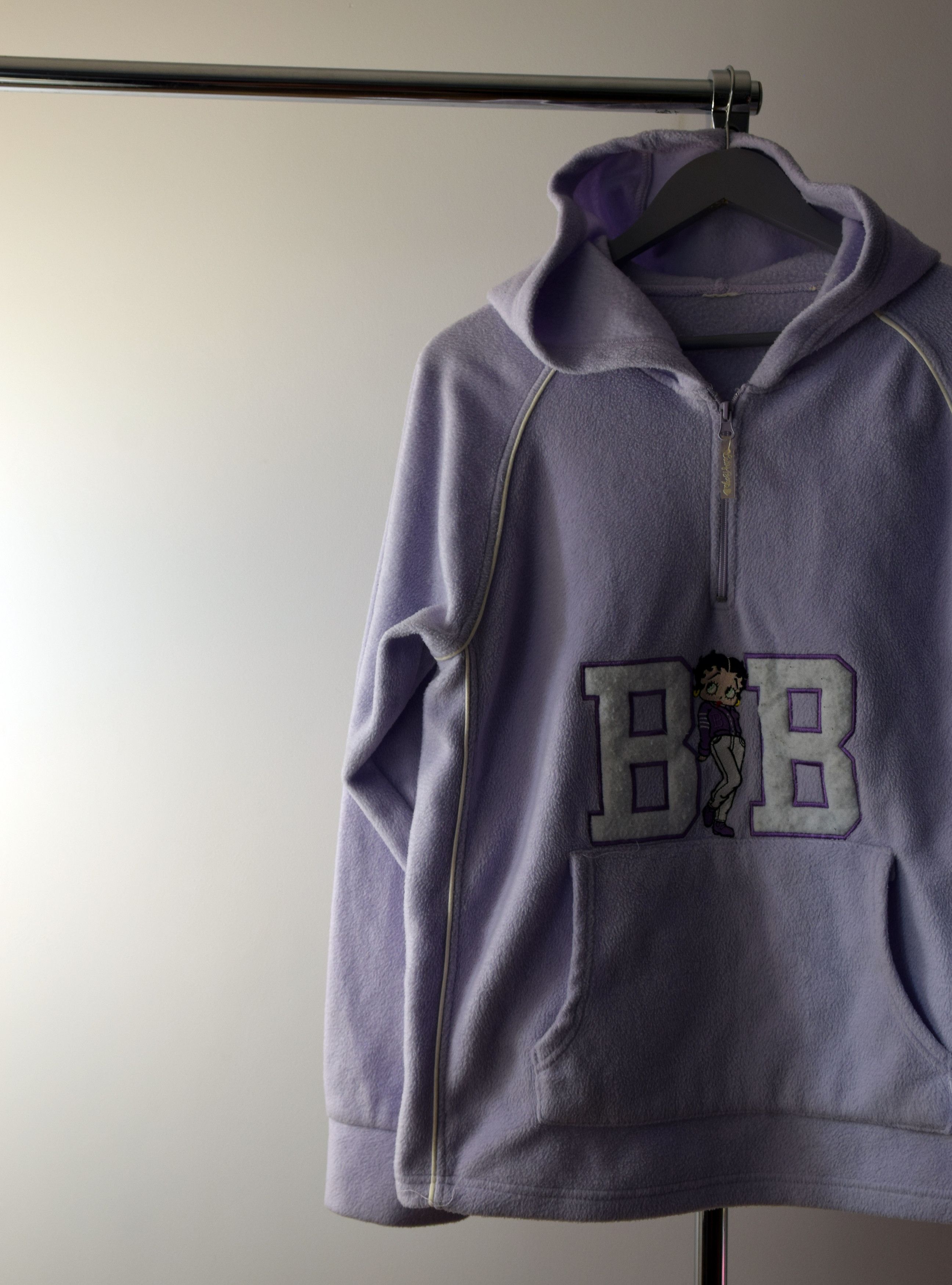 Vintage Vintage 2000s BETTY BOOP PURE SASS FLEECE OVERSIZED HOODIE Size US M / EU 48-50 / 2 - 4 Thumbnail