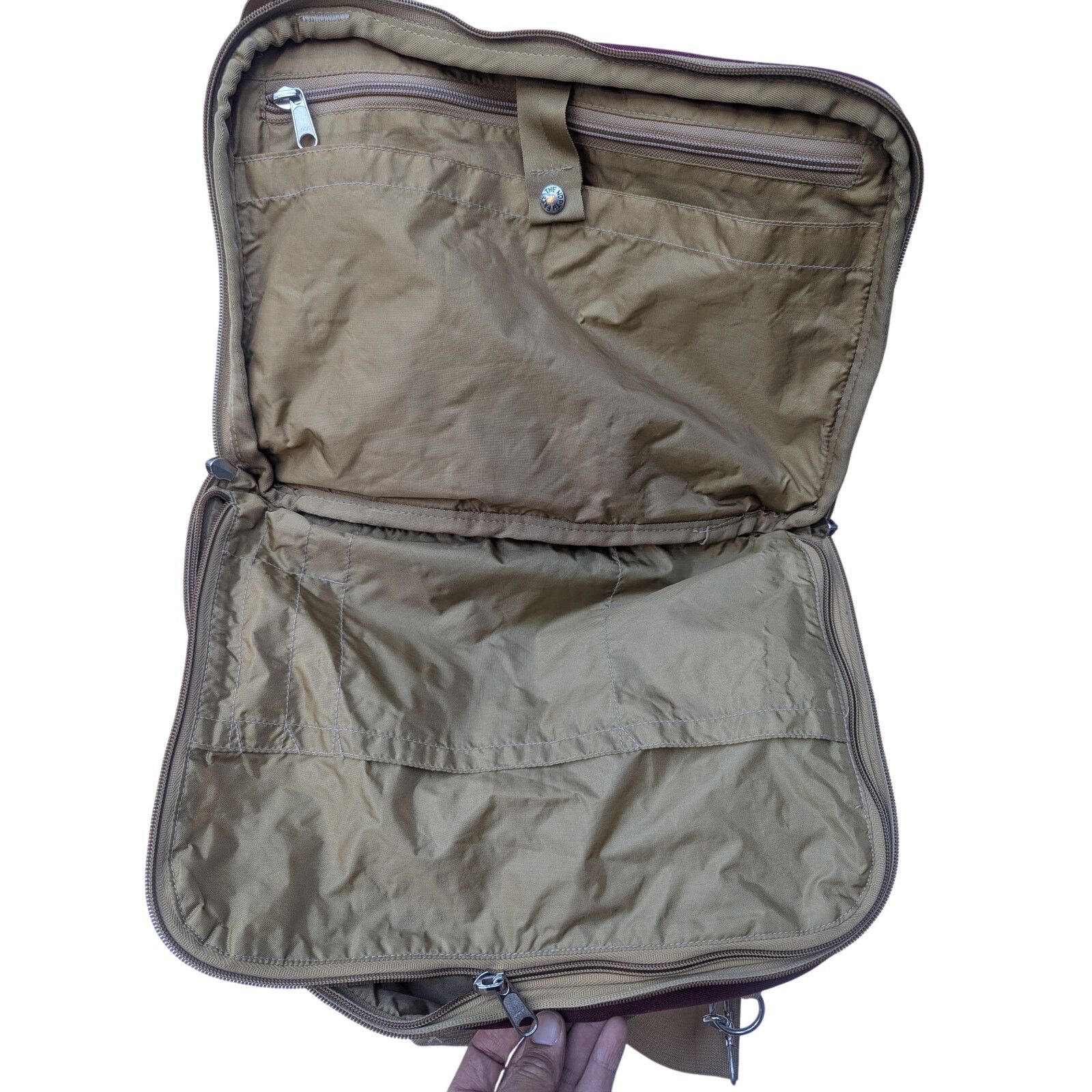 The North Face Northface Brown Label Briefcase/Messenger Bag [Maroon] Size ONE SIZE - 18 Thumbnail