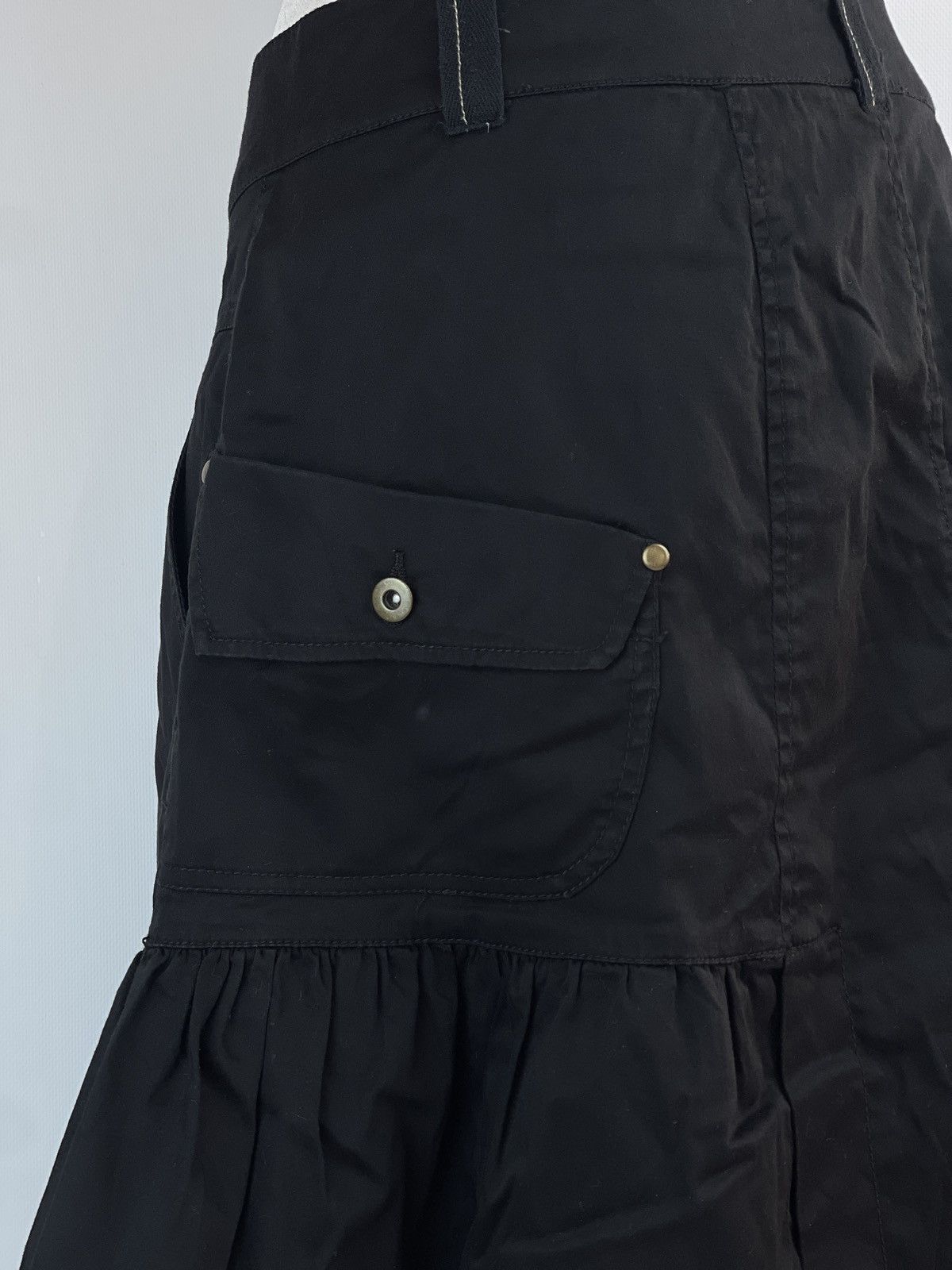 Japanese Brand × Vintage If six was nine LGB Vibe Black Cargo Skirt Size 26" / US 2 / IT 38 - 3 Thumbnail