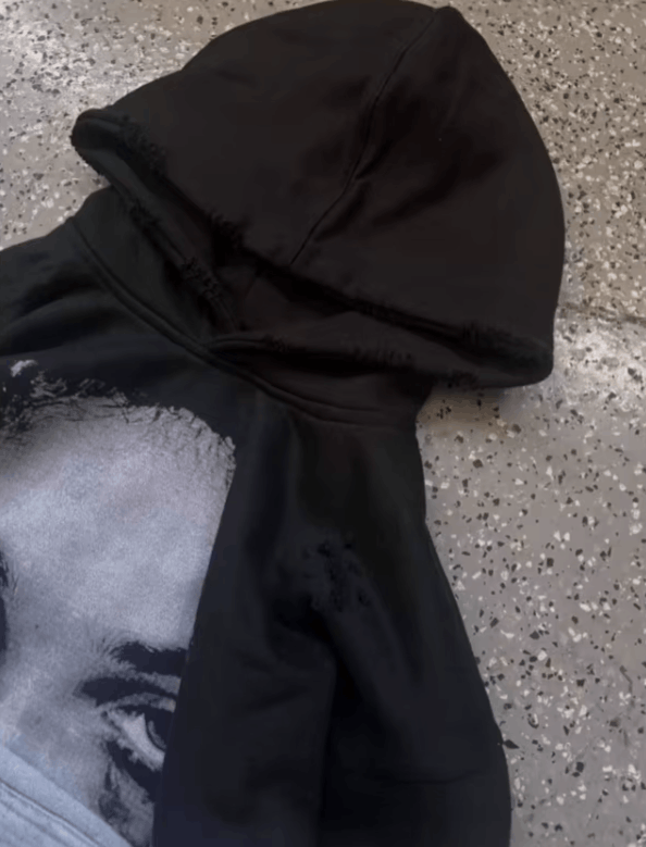 Japanese Brand American geometric print oversized Y2K hoodies Size US L / EU 52-54 / 3 - 2 Thumbnail