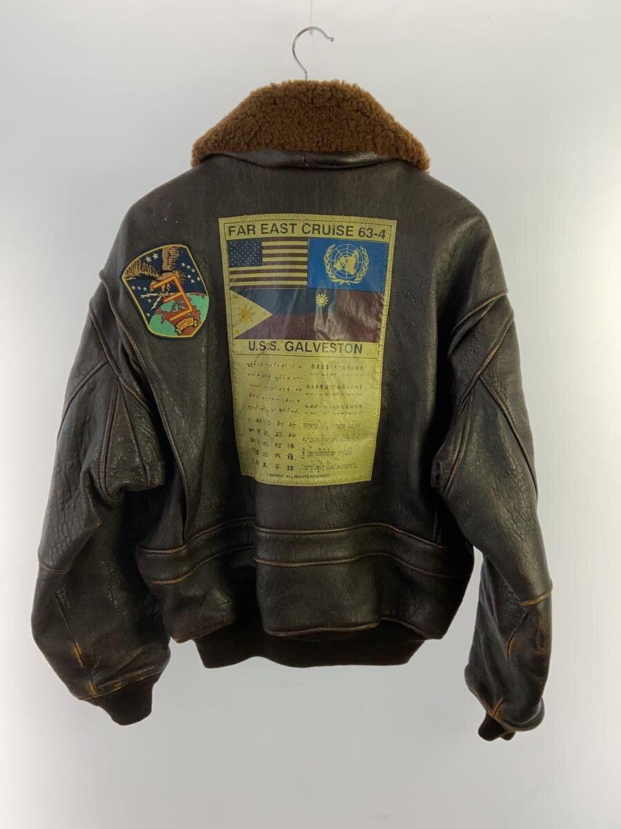 Avirex Avirex Cowhide Flight Jacket Size US M / EU 48-50 / 2 - 2 Thumbnail