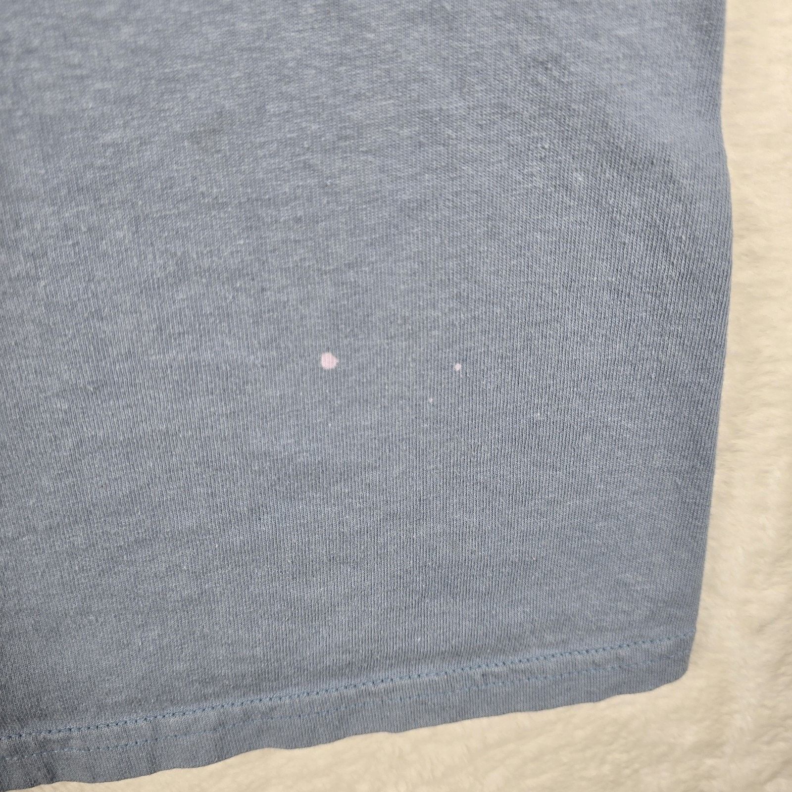 Gildan Vintage Be A Man Shirt Size Large Y2K Blue Size US L / EU 52-54 / 3 - 5 Thumbnail