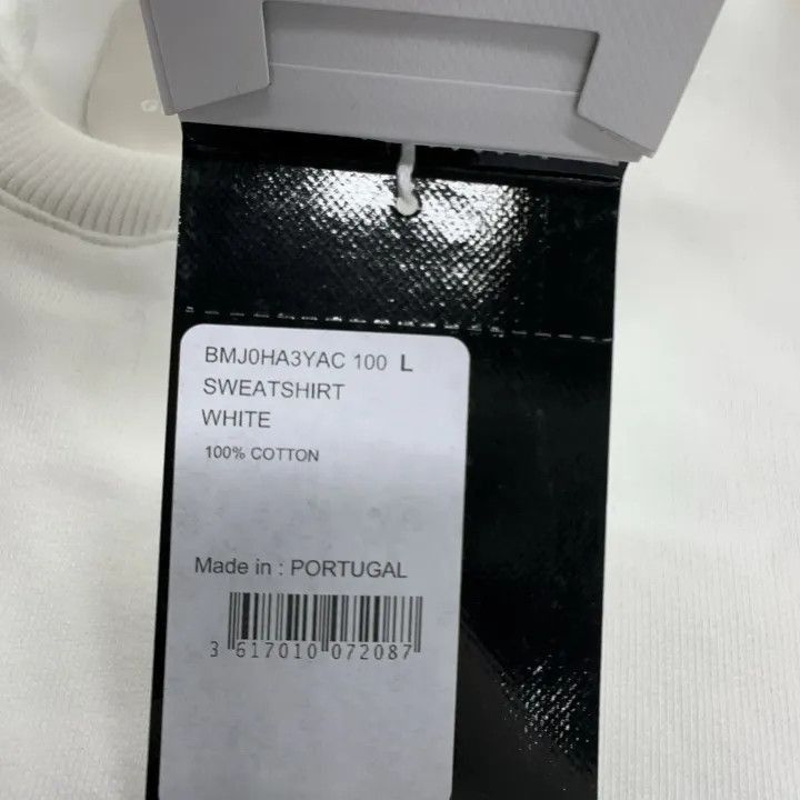 Givenchy Givenchy Givenchy SS23 White Logo Print Sweatshirt -2507 Size US L / EU 52-54 / 3 - 4 Thumbnail