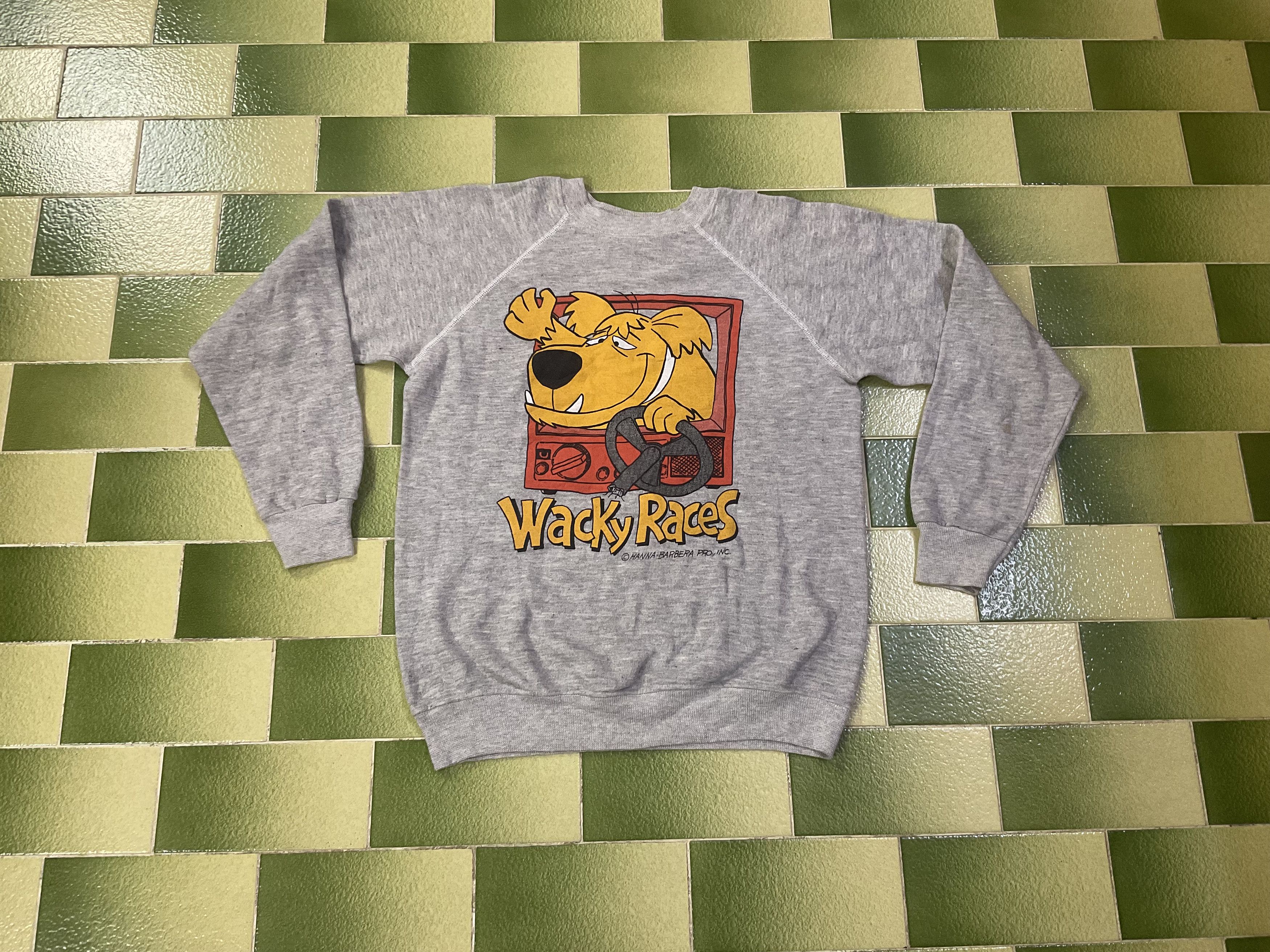 Cartoon Network Vintage Muttley Wacky Races Sweatshirt Cartoon Pullover Size US M / EU 48-50 / 2 - 1 Thumbnail