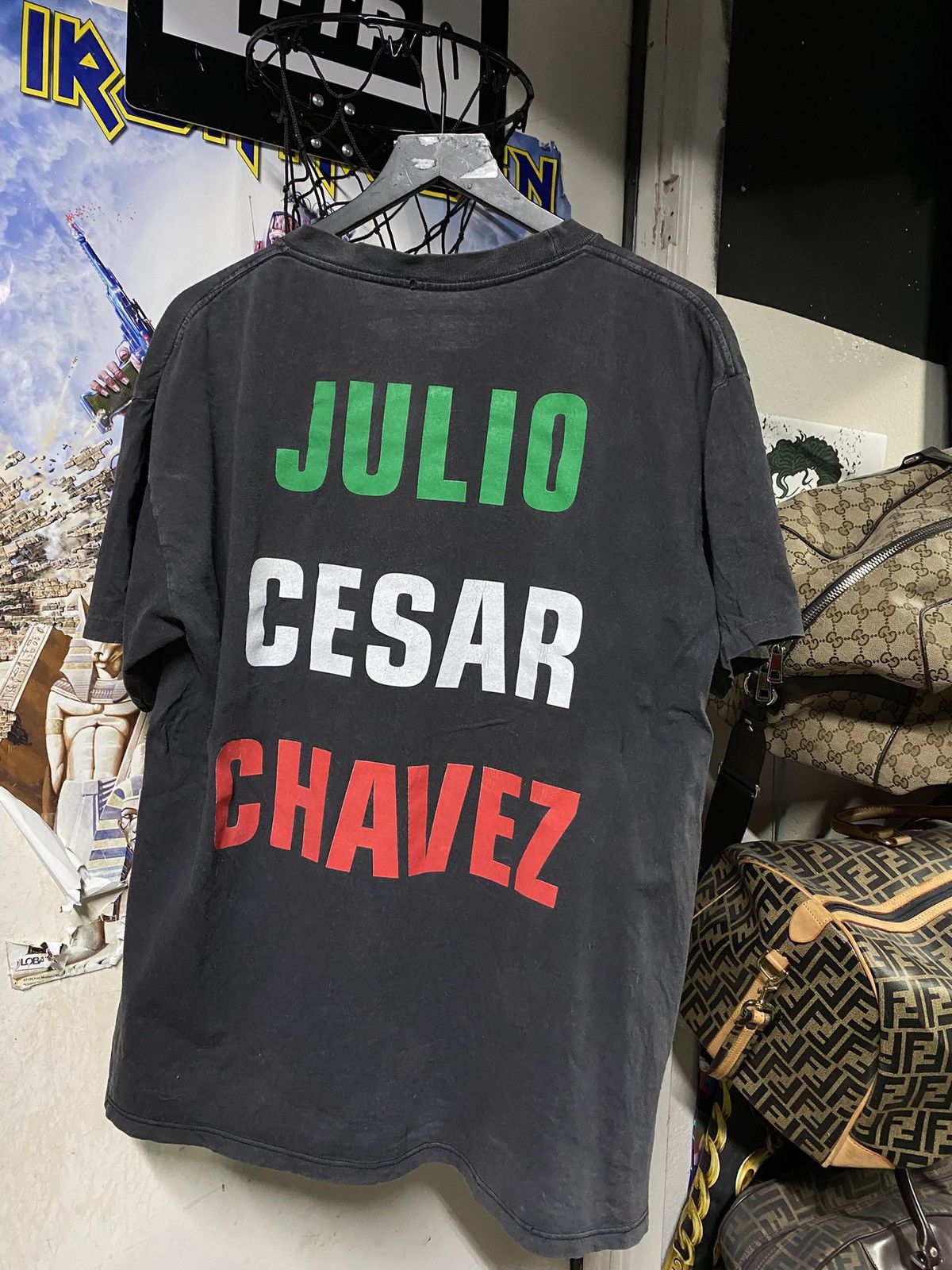 Vintage 90’s Julio Cesar Chavez Boxing T-Shirt XLarge