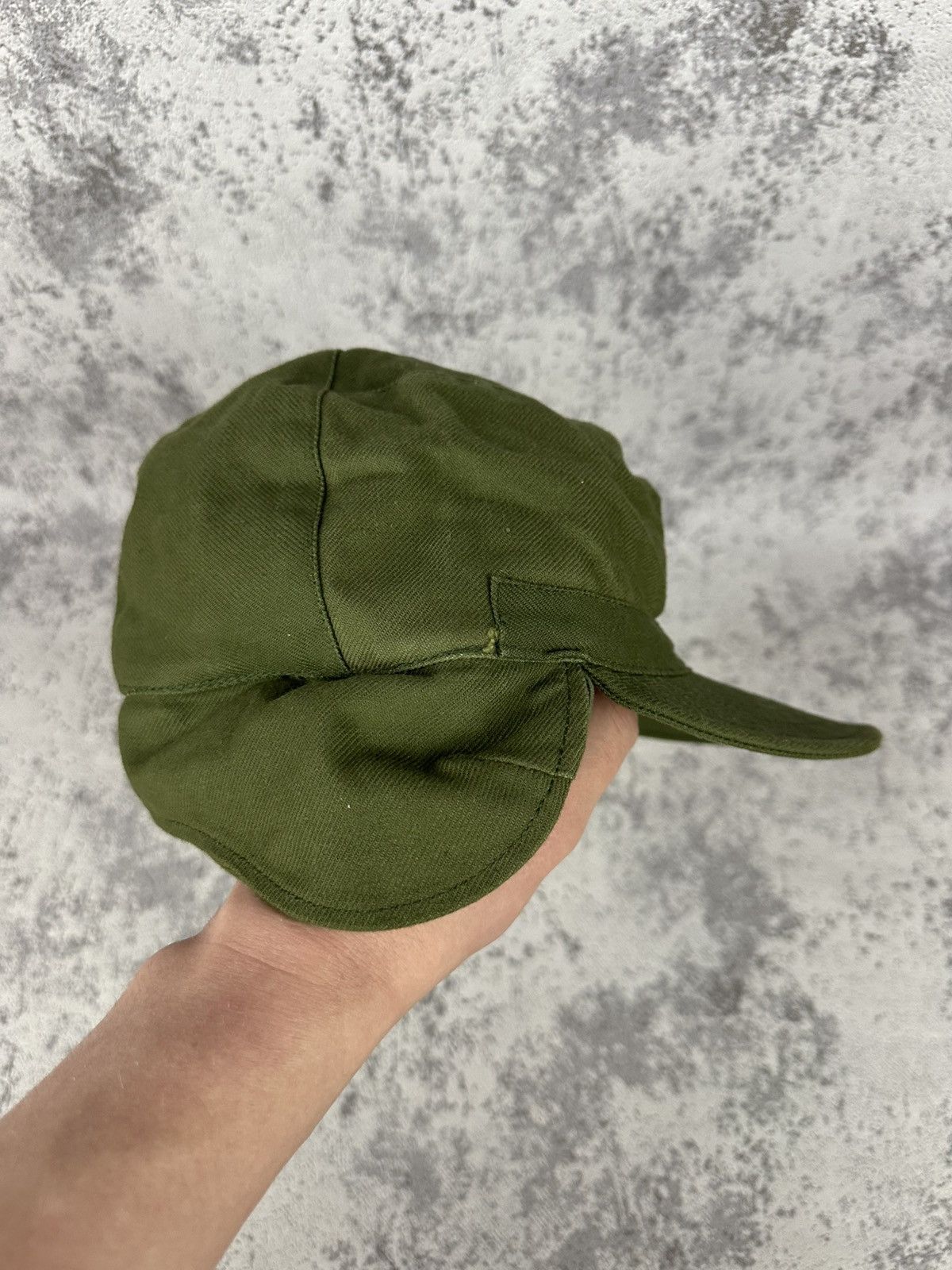 Vintage Vintage Swedish Military Winter Cap Ear Flap Patrol Hat Size ONE SIZE - 3 Thumbnail