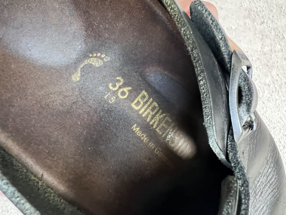 Birkenstock × Vintage VINTAGE BLACK BOSTON BIRKENStock slippers slipons Size US 6 / IT 36 - 8 Thumbnail