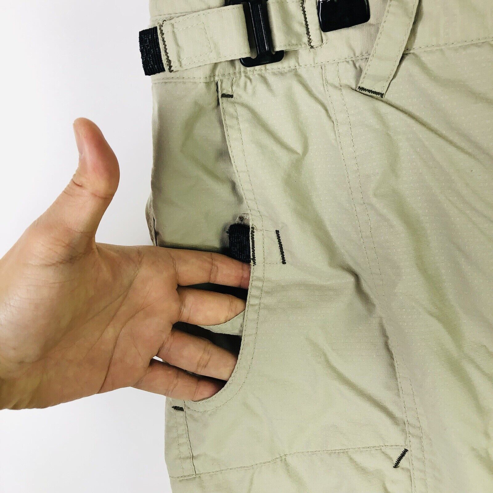 Columbia Columbia Womens Cargo Convertible Shorts Pants XL Beige Size 34" / US 12 / IT 48 - 13 Thumbnail