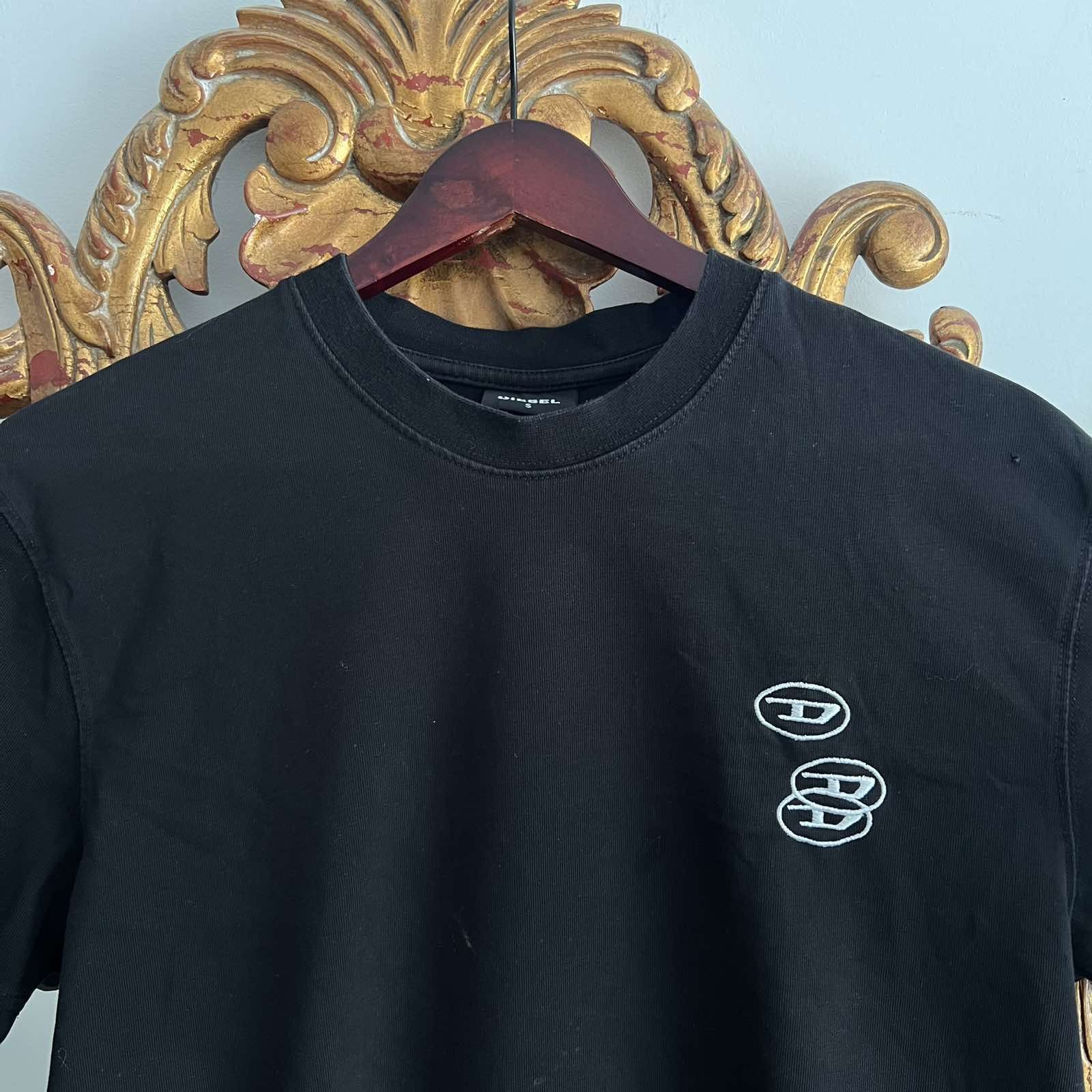 Diesel Diesel Black T-Shirt Sz S Size US S / EU 44-46 / 1 - 4 Thumbnail