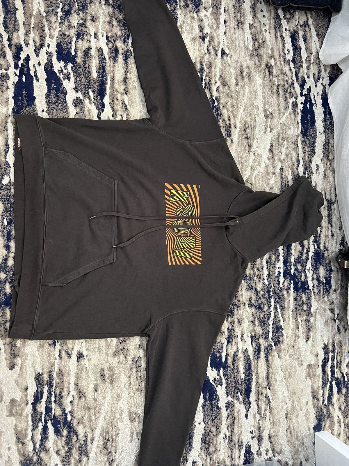 Ksubi 4x4 Spiral Biggie Cotton Graphic Hoodie Size US XXL / EU 58 / 5 - 1 Thumbnail