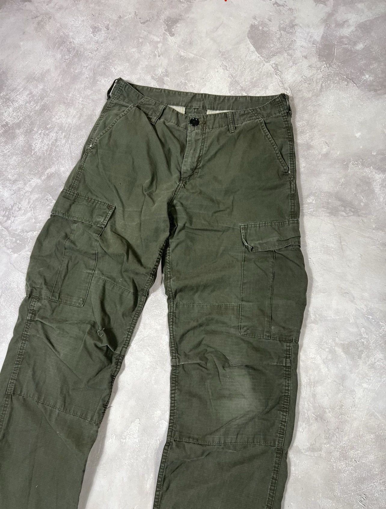 Carhartt Vintage Carhartt Baggy Distressed Cargo Pants Size US 32 / EU 48 - 7 Thumbnail