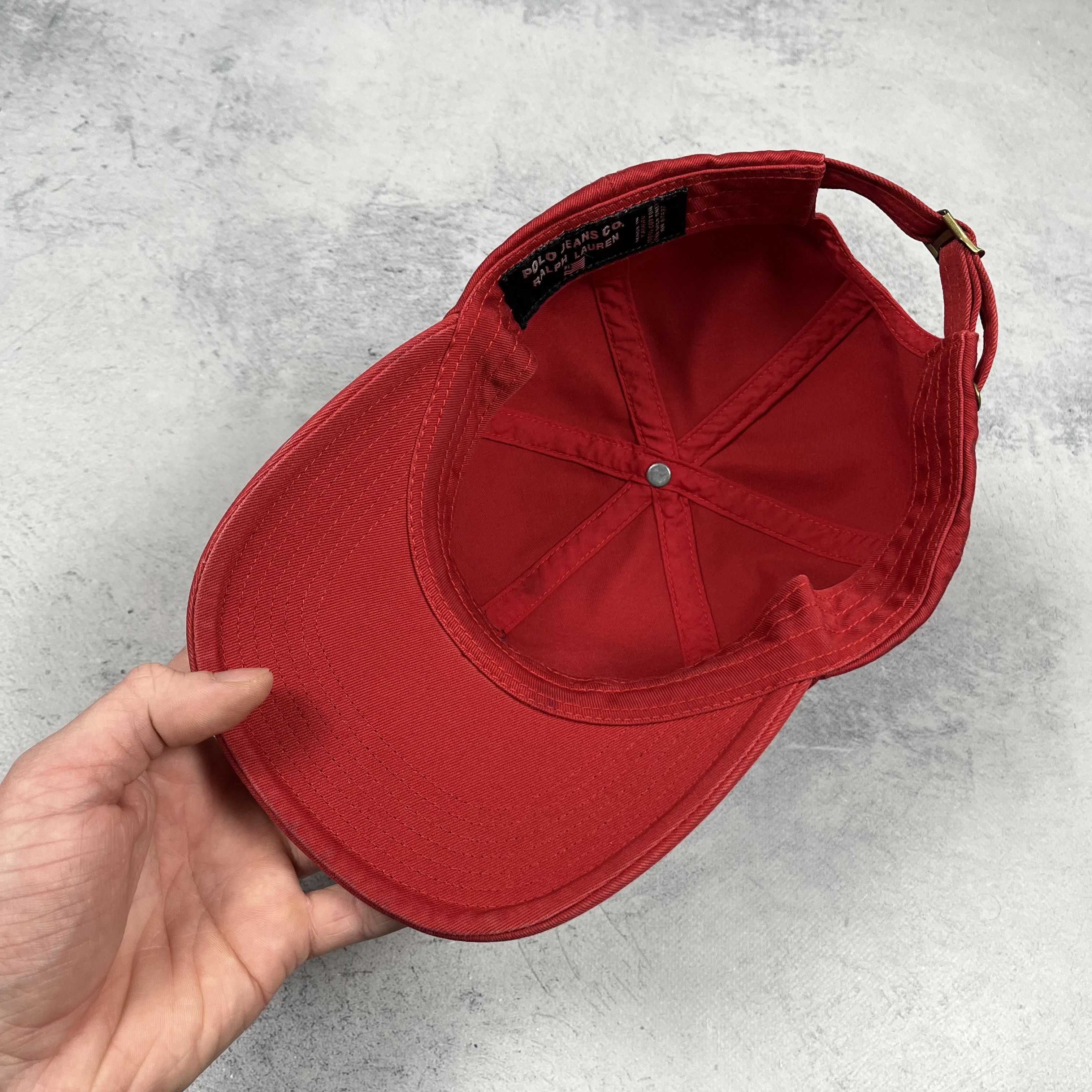 Polo Ralph Lauren Vintage Ralph Lauren Big Logo Baseball Cap 90’s Size ONE SIZE - 13 Thumbnail