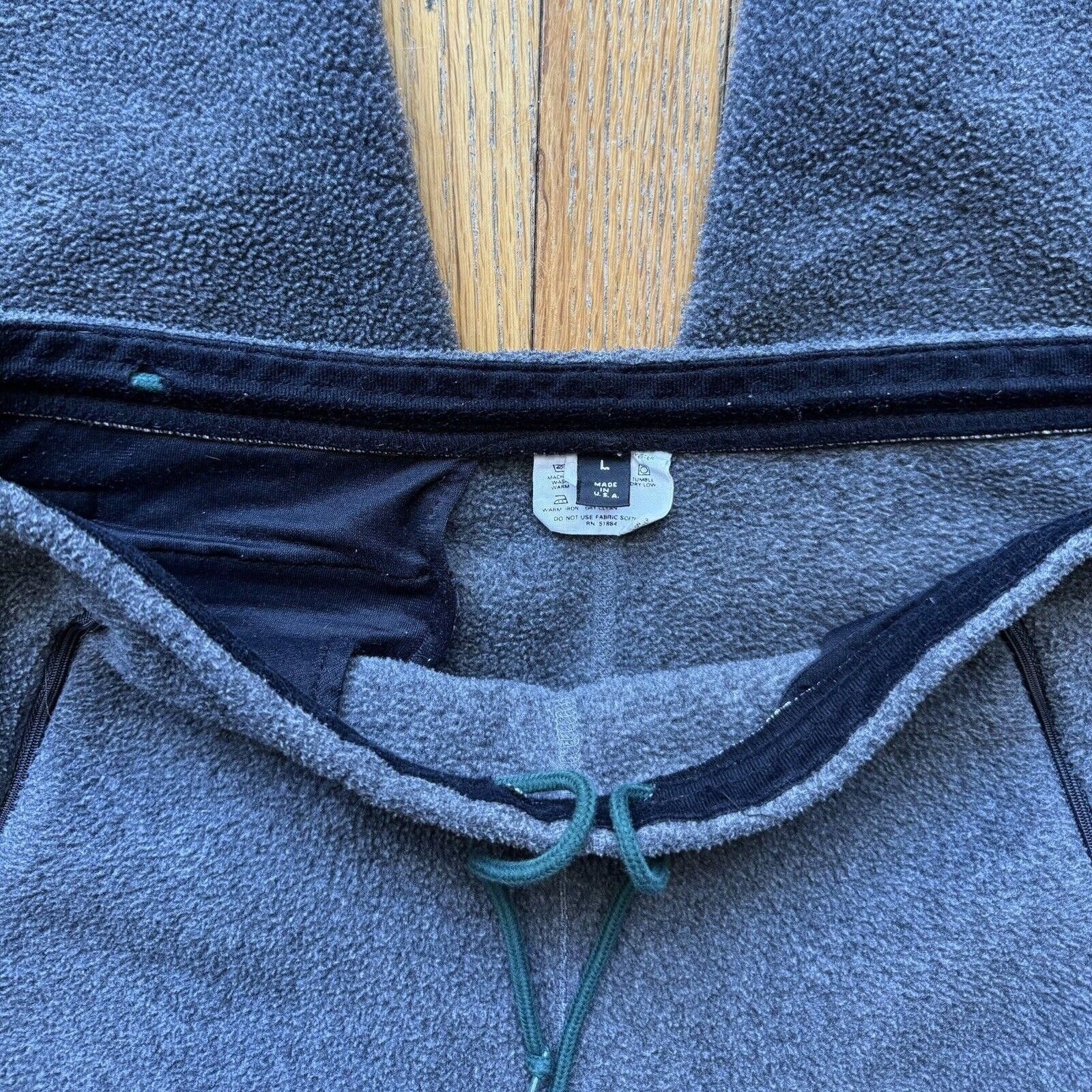 Patagonia VTG 80s Patagonia Synchilla Fleece Pants Gray Large Size US 34 / EU 50 - 7 Thumbnail