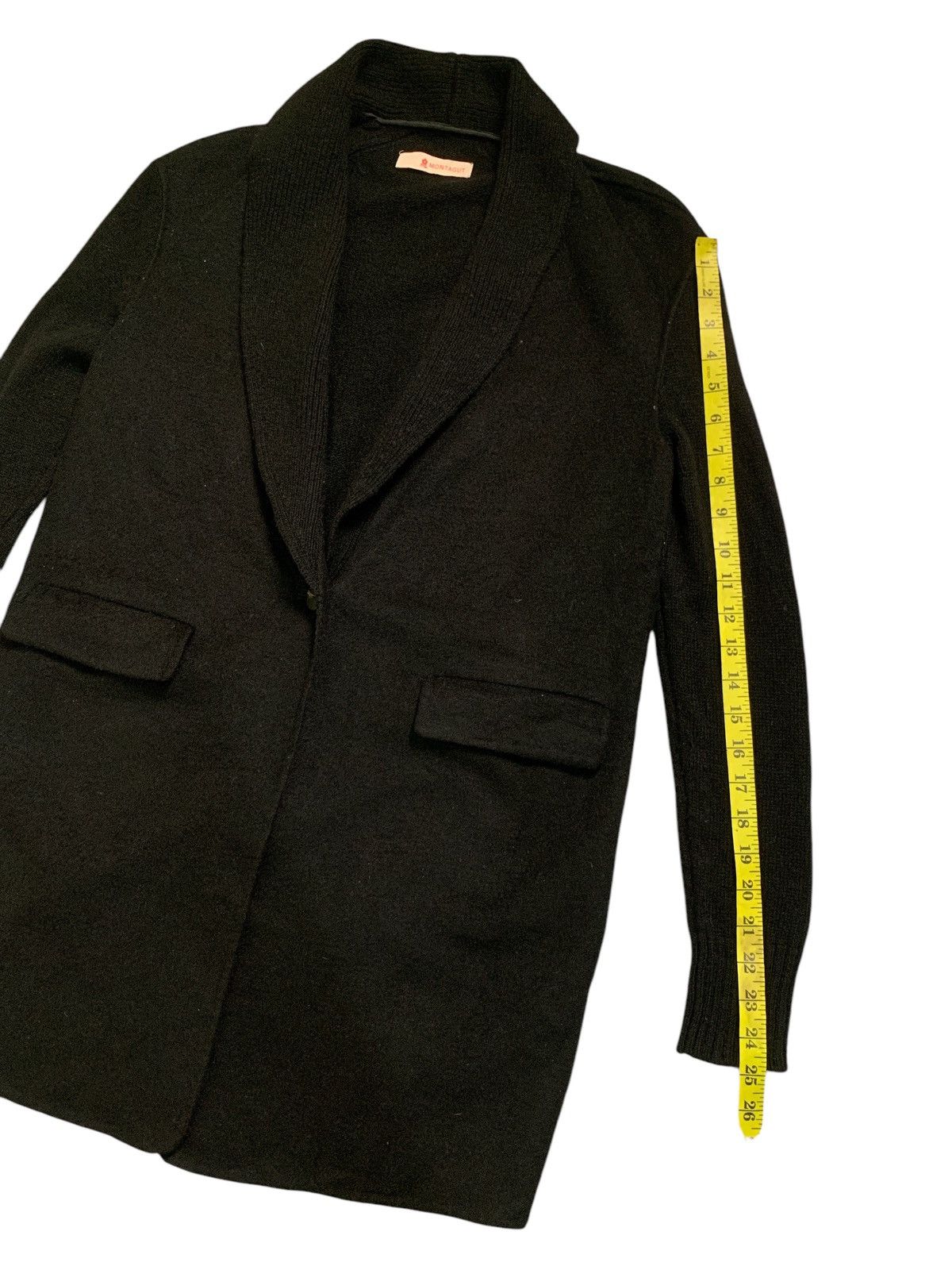 Designer × Montagut Rare Design Vintage Montagut Knitwear Cardigan Size M / US 6-8 / IT 42-44 - 12 Thumbnail