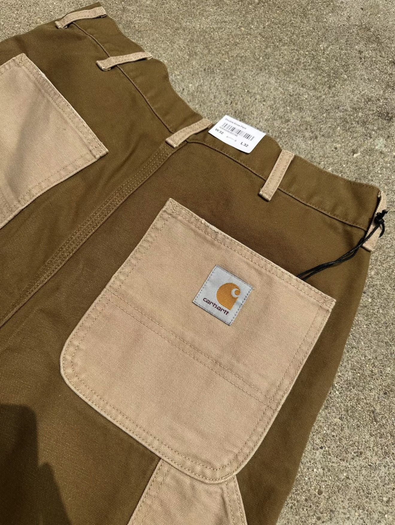 Carhartt Carhartt WIP Two Tone Double Knee Pant – Hamilton Brown Size US 32 / EU 48 - 6 Thumbnail