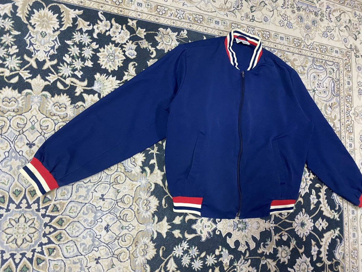 Other Vintage Blue Izod Lacoste Zipper Jacket Size US L / EU 52-54 / 3 - 3 Thumbnail